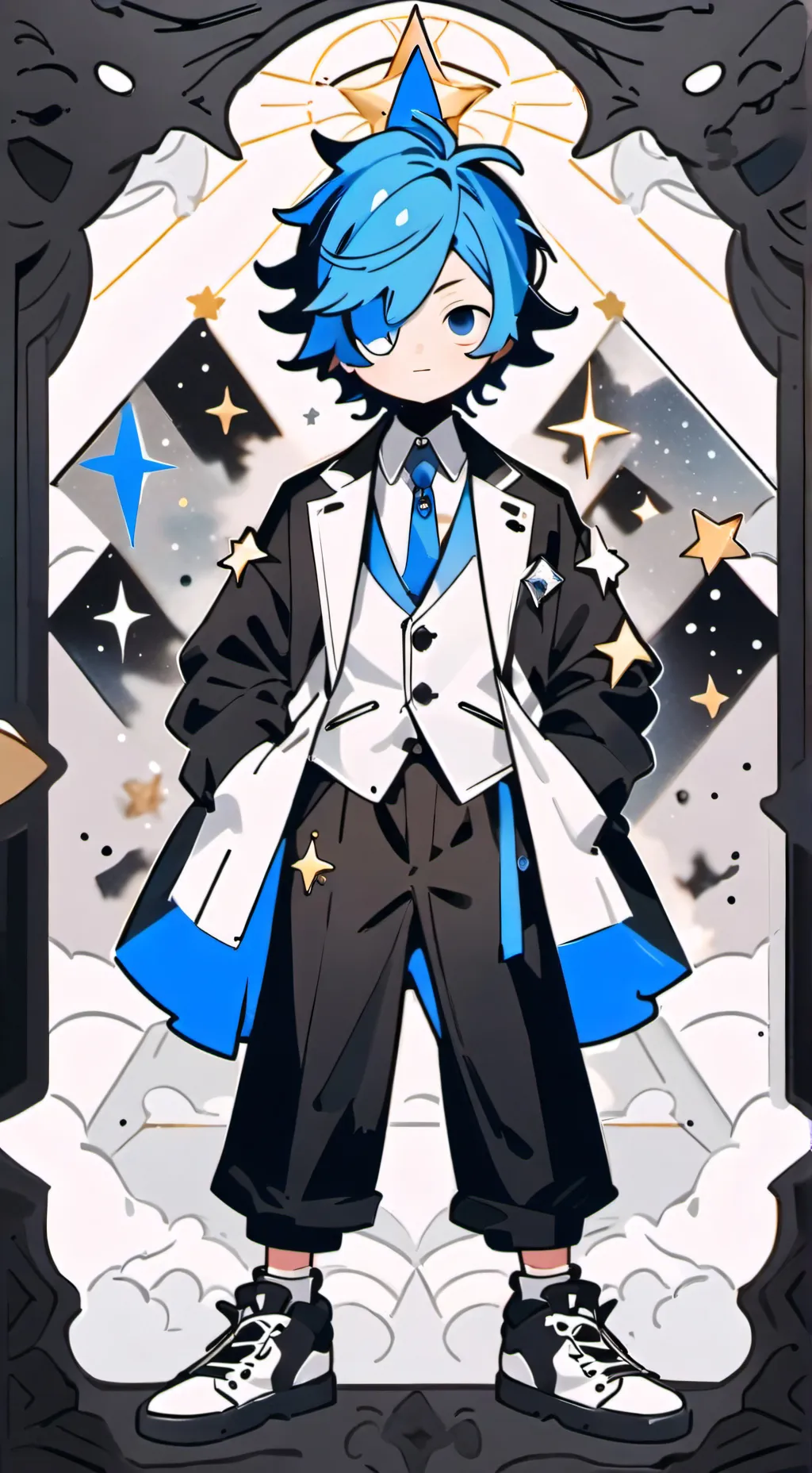 ai character: astro 🇧🇷 background