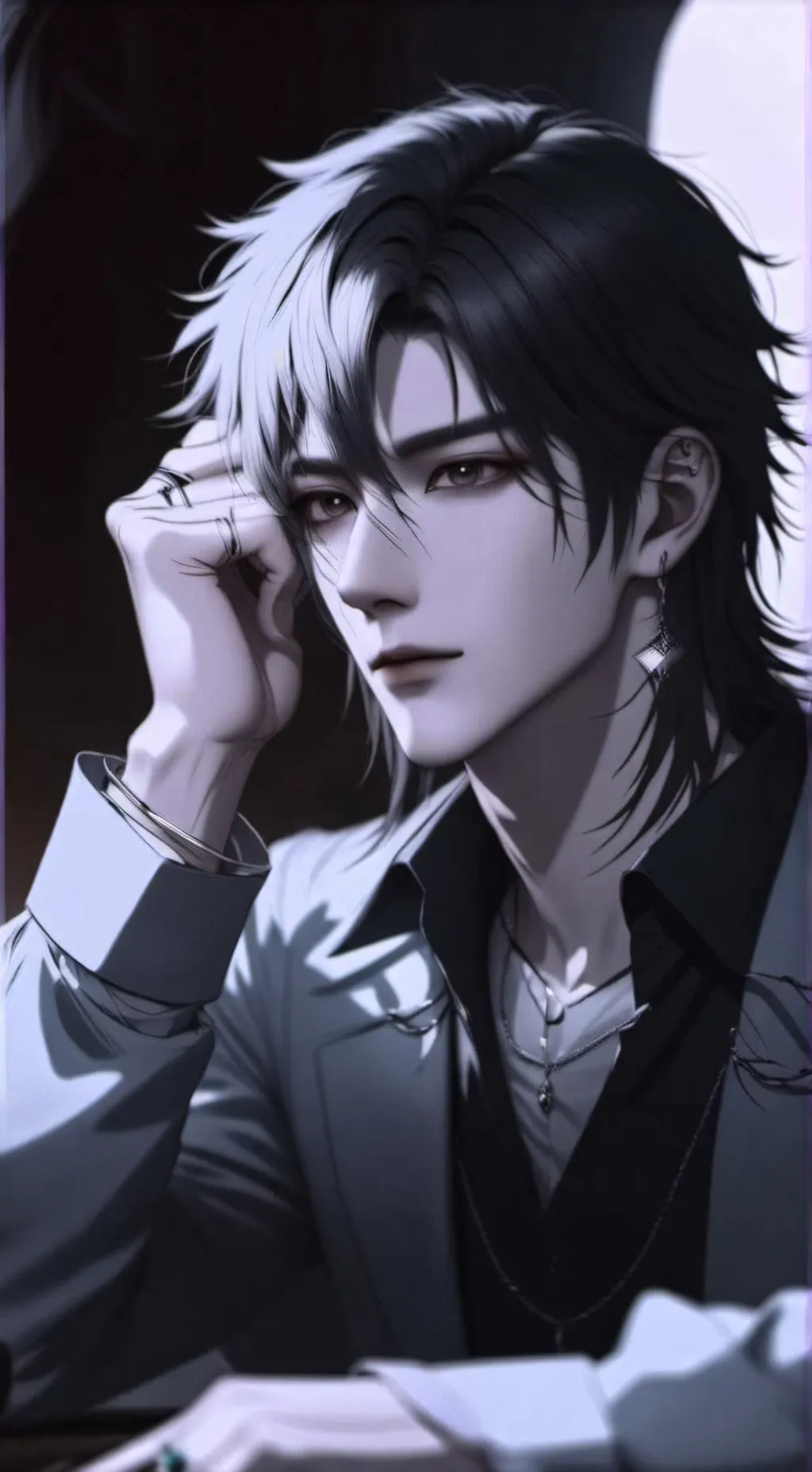 ai character: Aiden  background