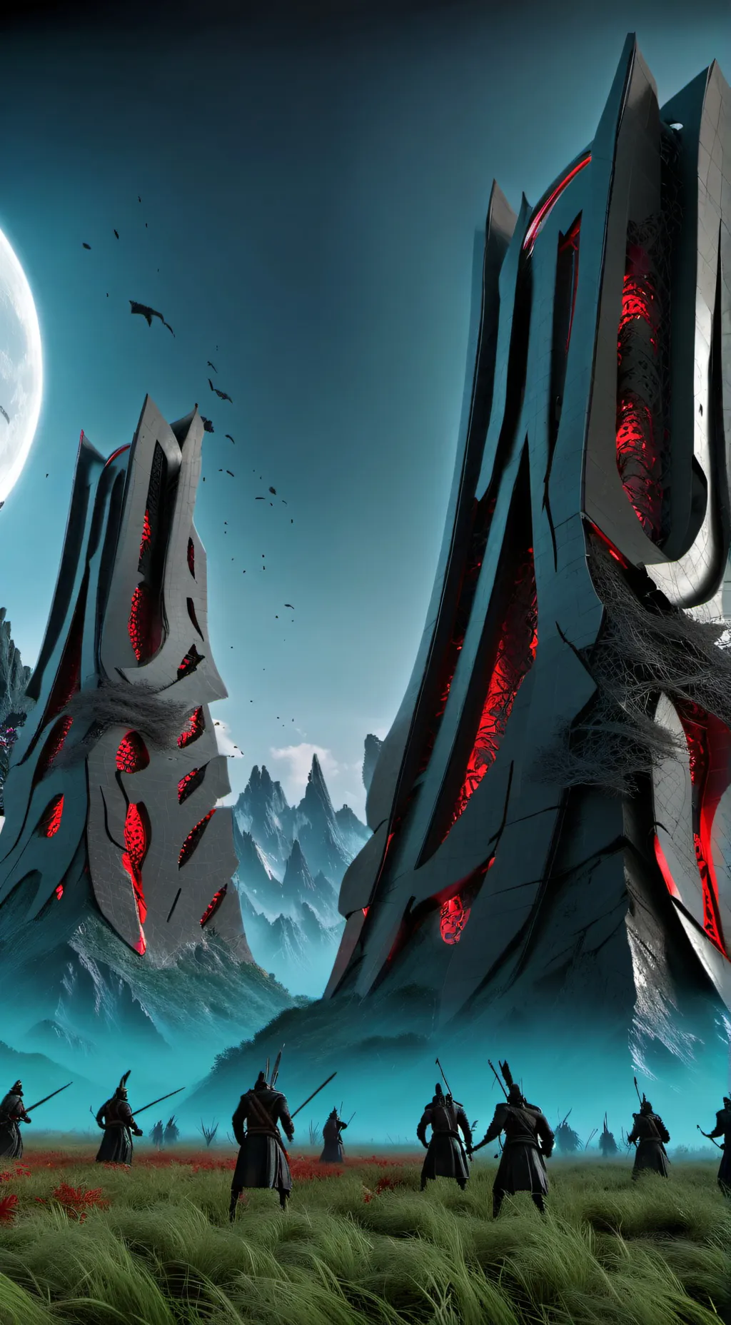 ai character: CH Battlefield background