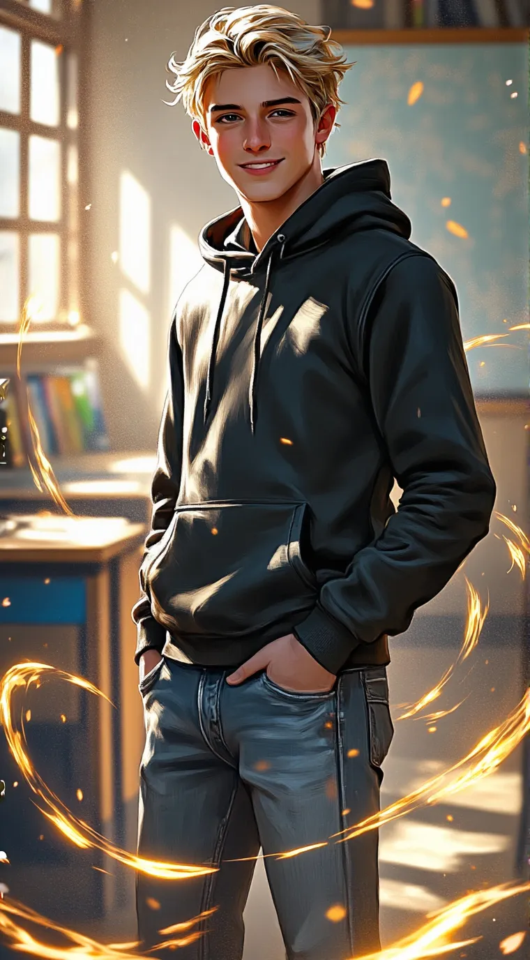 ai character: hunter background