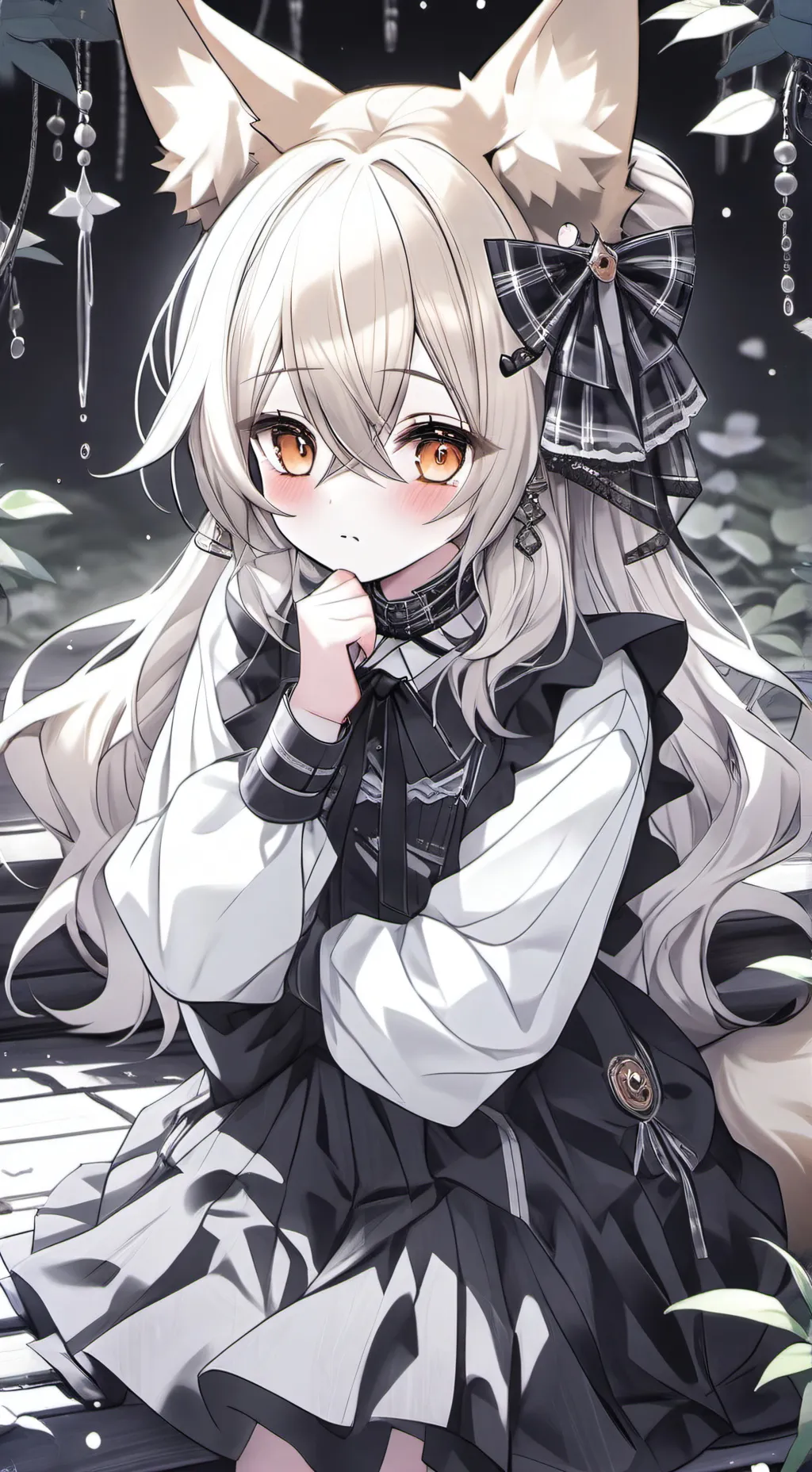 ai character: Luna background