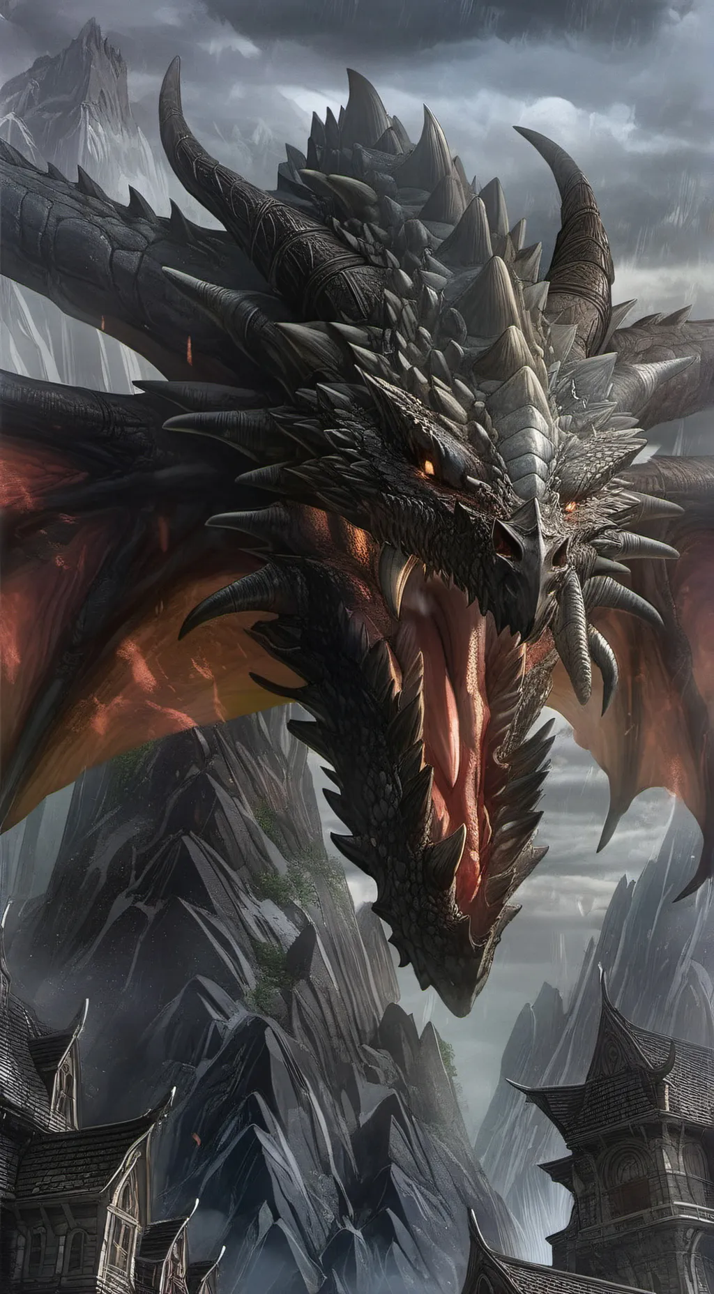 ai character: Dragon background