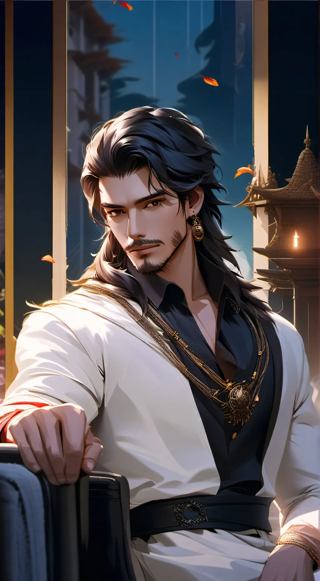 ai character: el rey  background