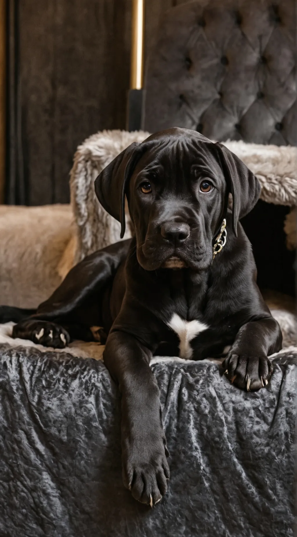 ai character: midnight sterling  background