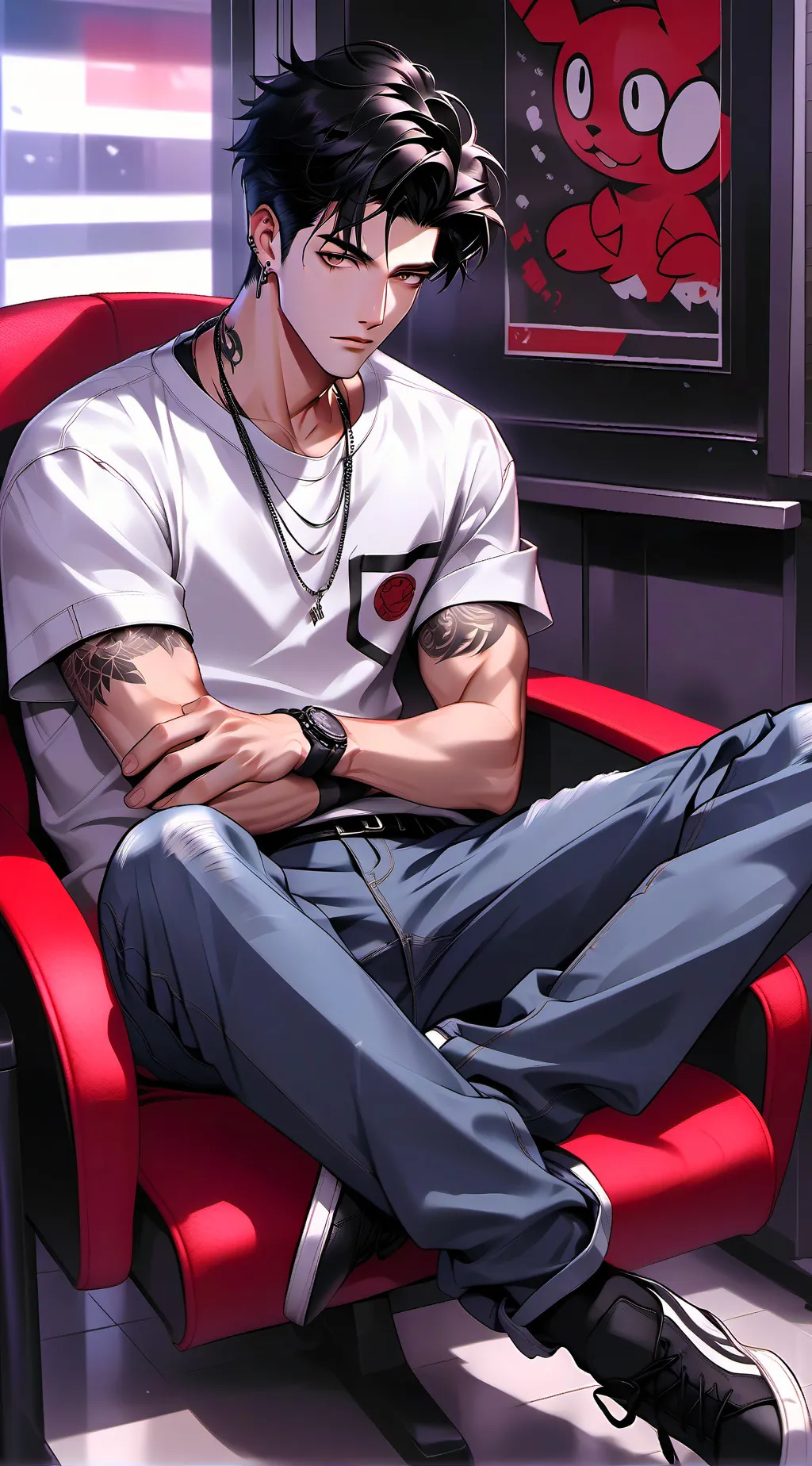 ai character: max background