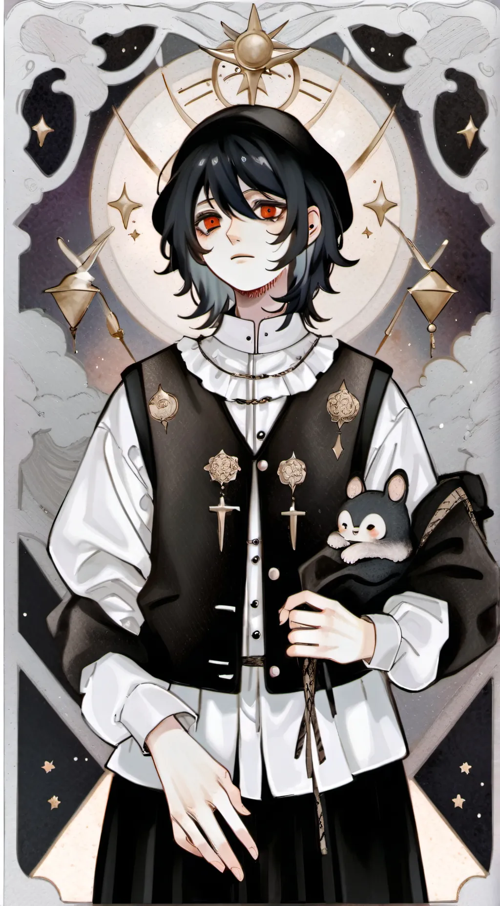 ai character: Kazuko pl background