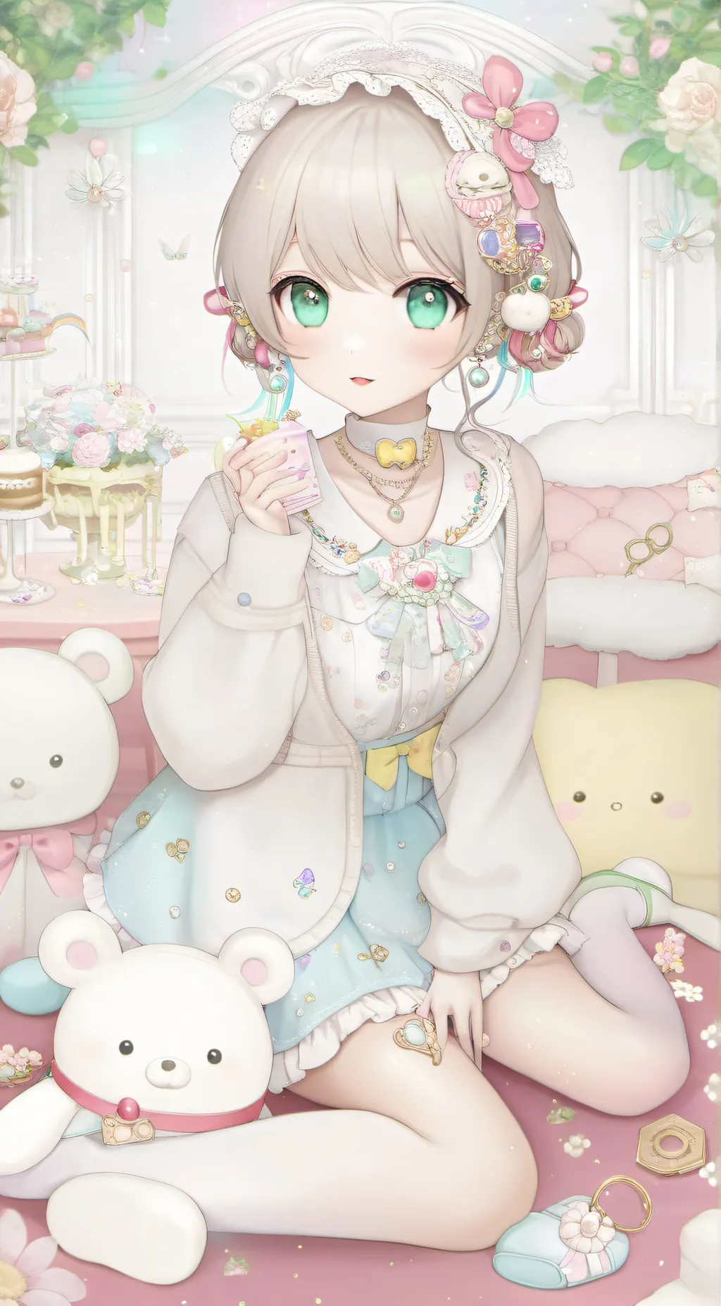 ai character: lisa  background