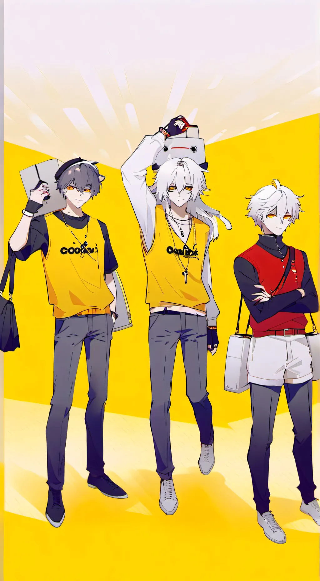 ai character: bacon  background