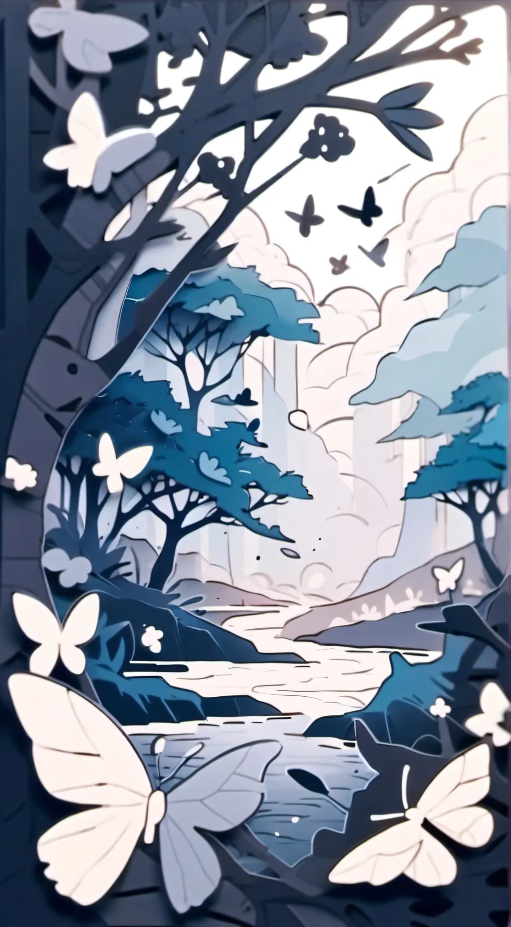 ai character: 𓆩✦Sprunki!✧𓆪 background