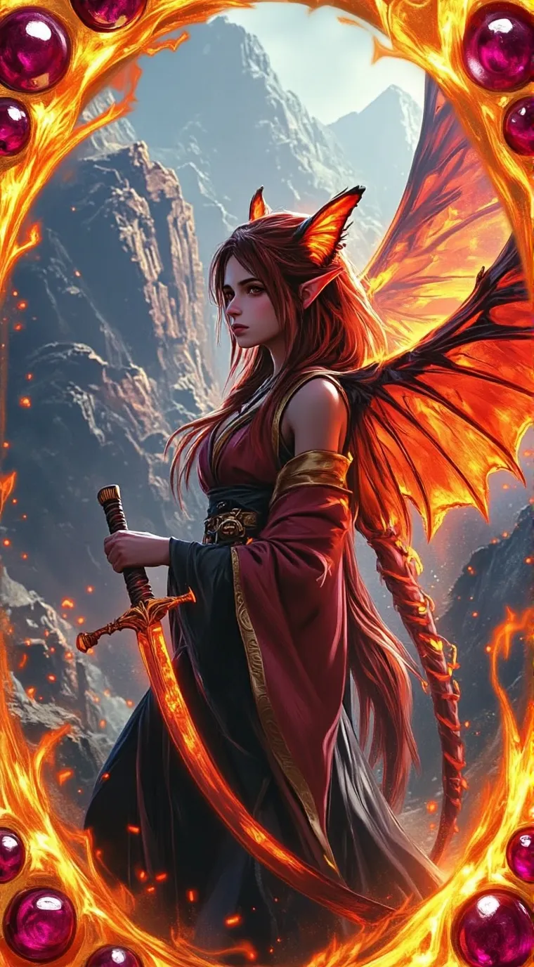 ai character: MHA X MHS Hybrids background