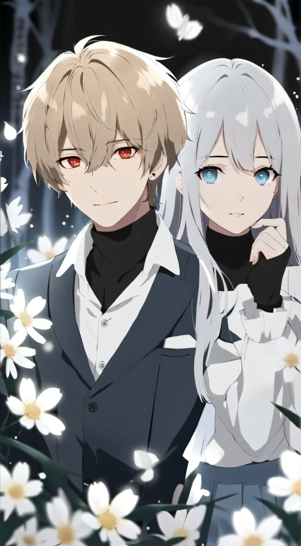 ai character: 🩵💙Jaspher💙🩵 background