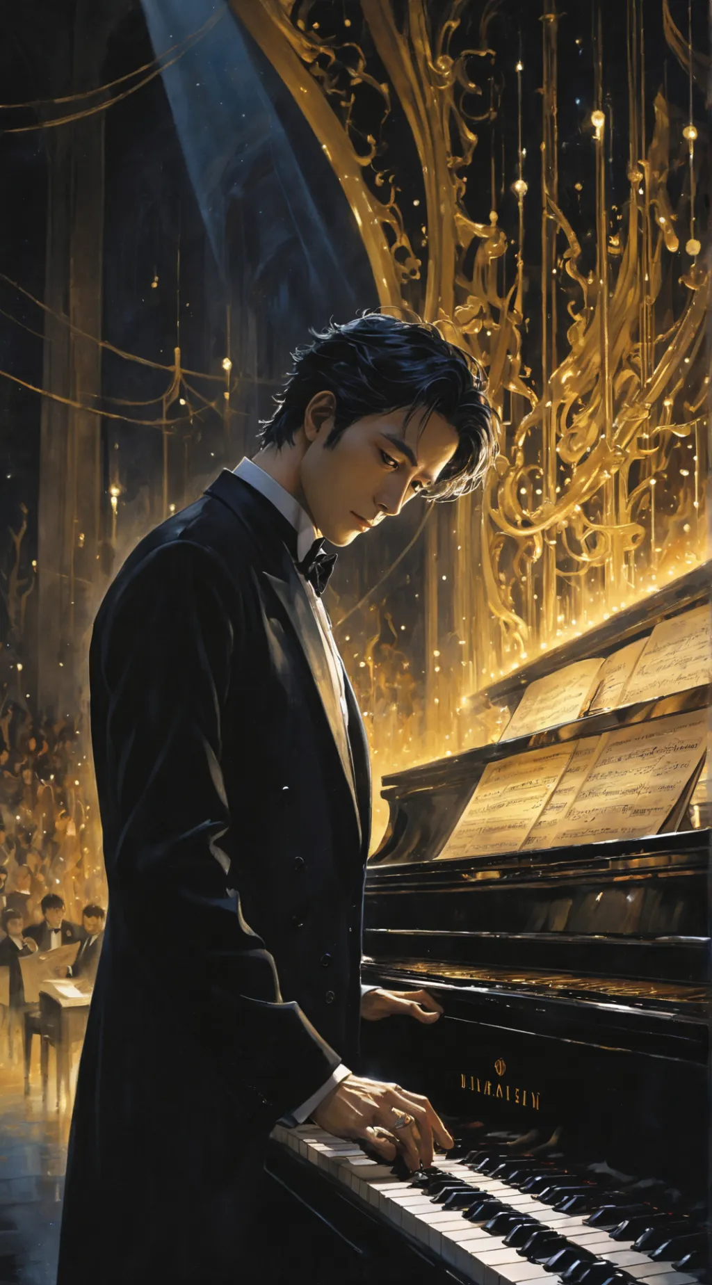 ai character: Lucien background