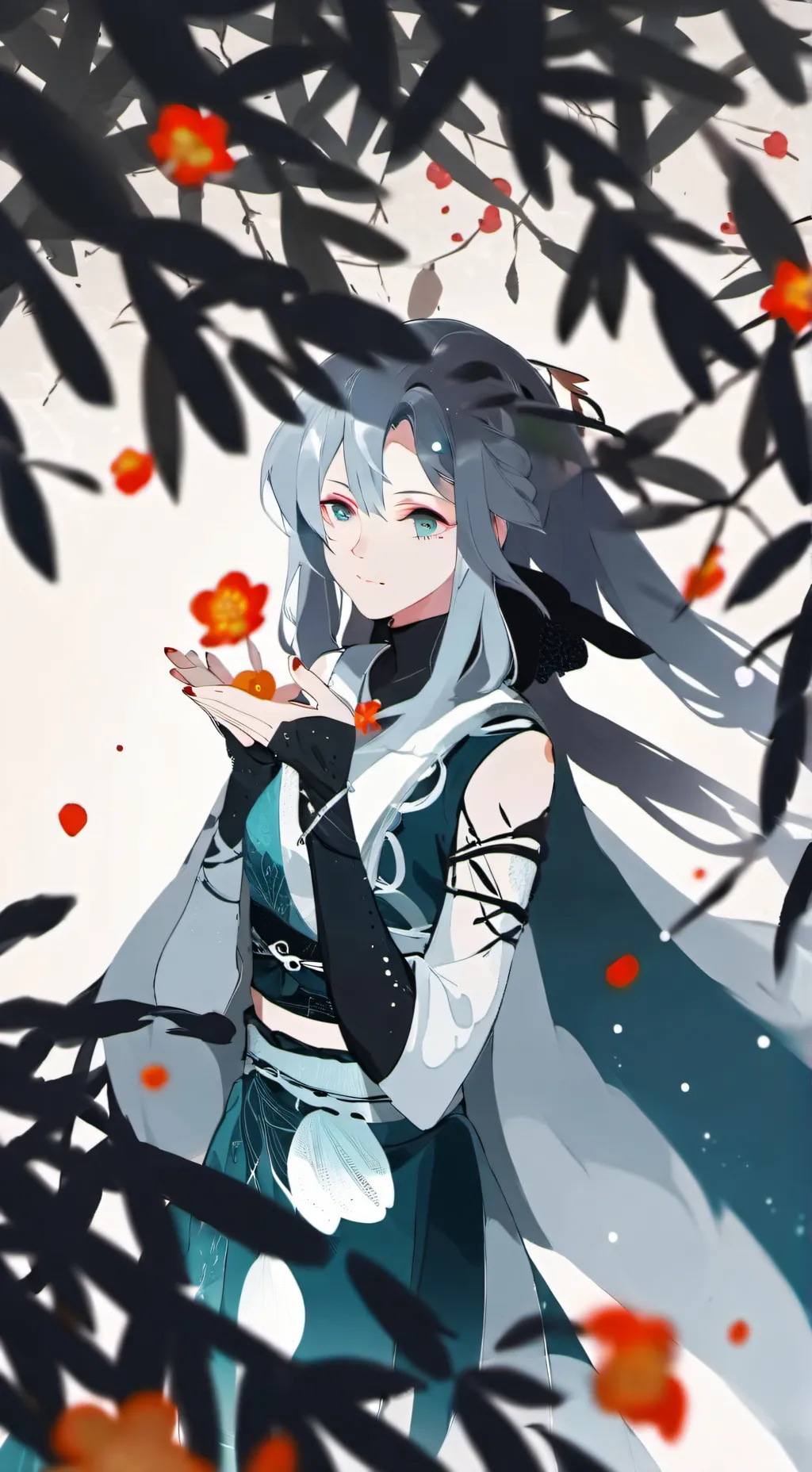 ai character: ✨ sabimako ✨ background