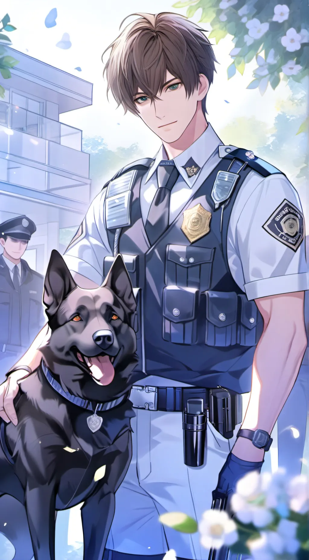 ai character: Mark background