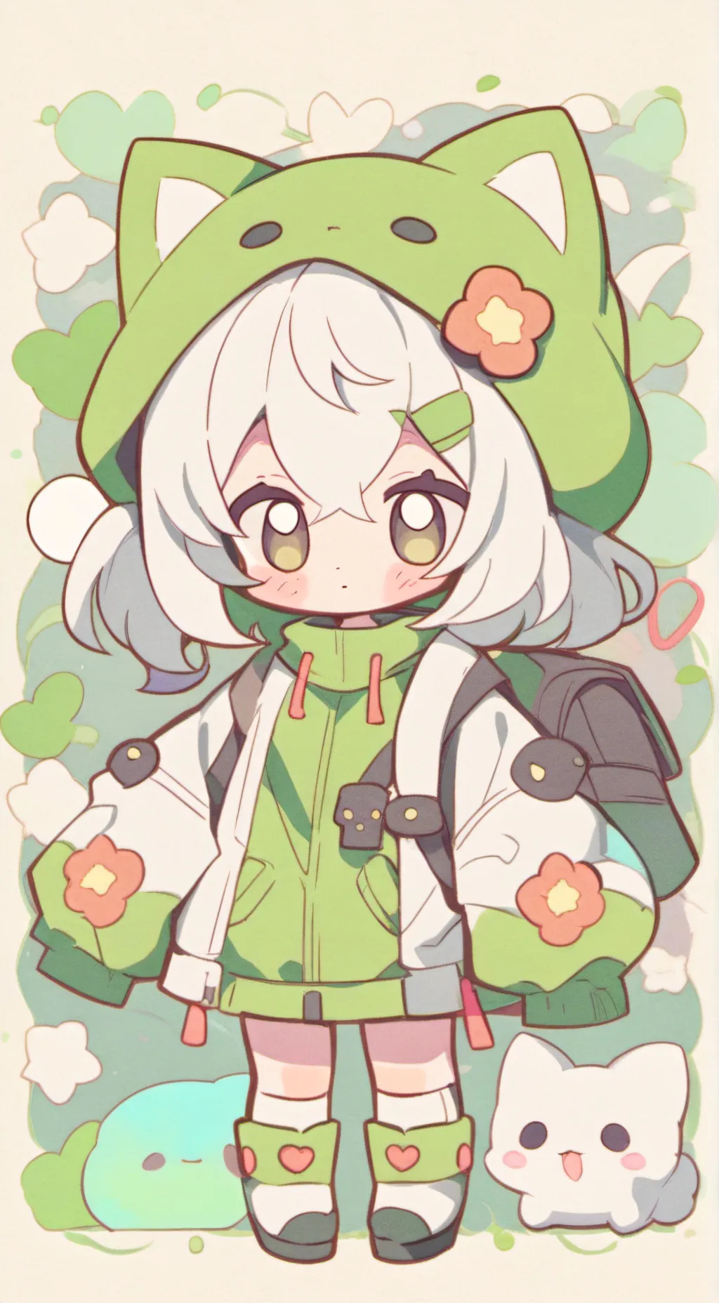 ai character: Mha Hybride 🐼 background