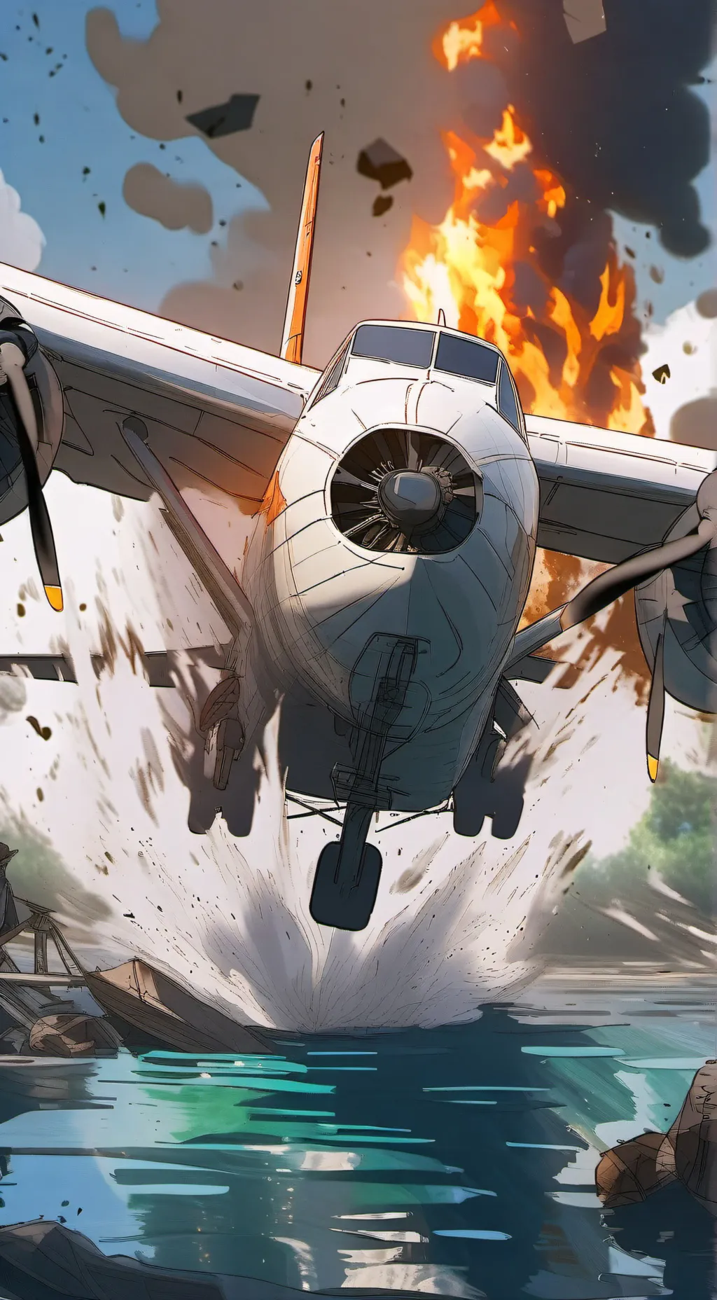 ai character: {MHA Vacation!} background