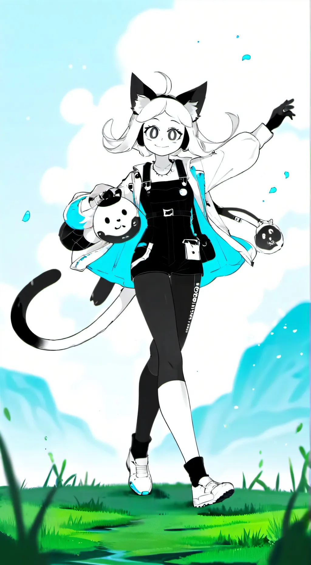 ai character: Wenda (Sprunki) background