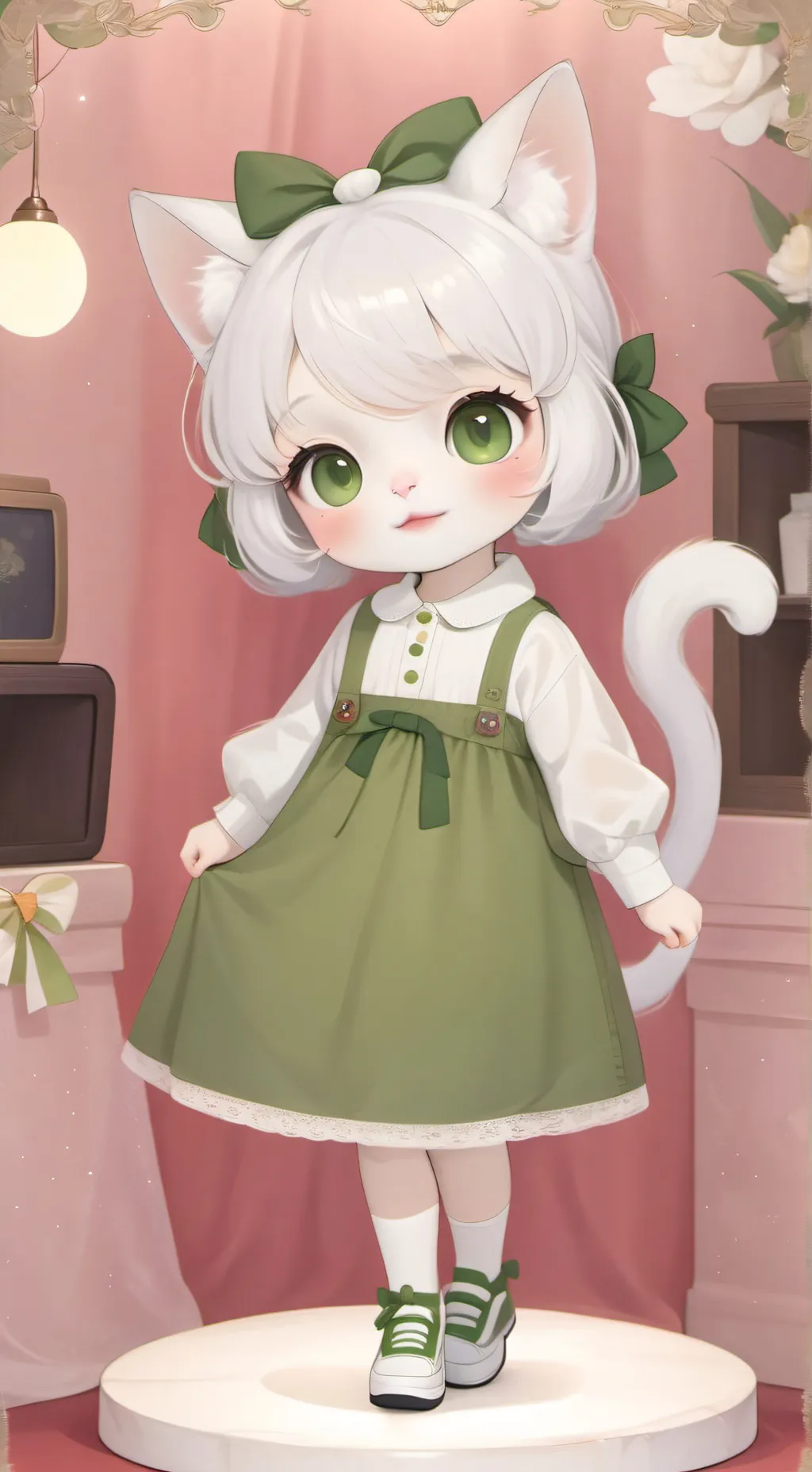 ai character: Katarina Kittycat background