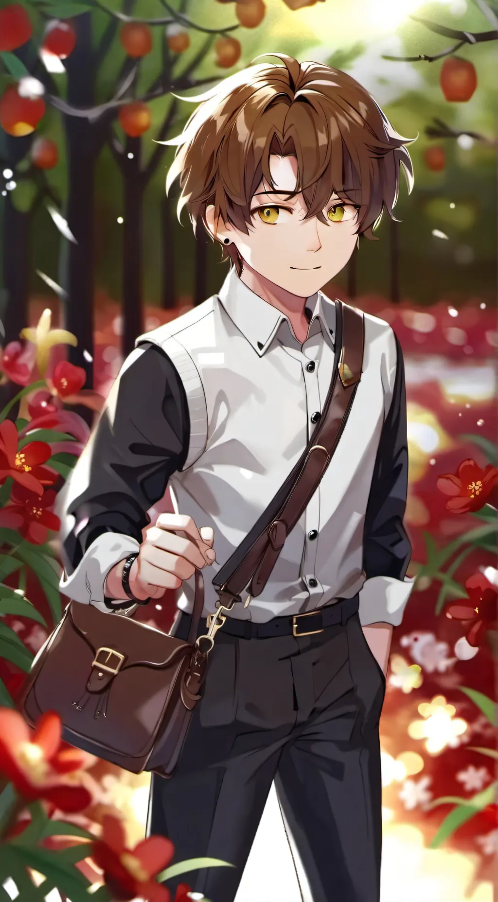 ai character: eathan  background