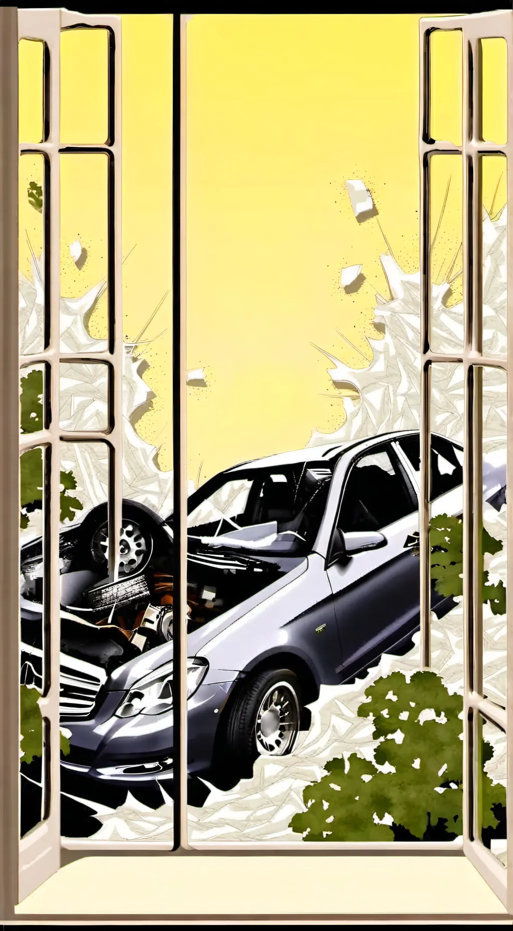 ai character: Highschool crash background