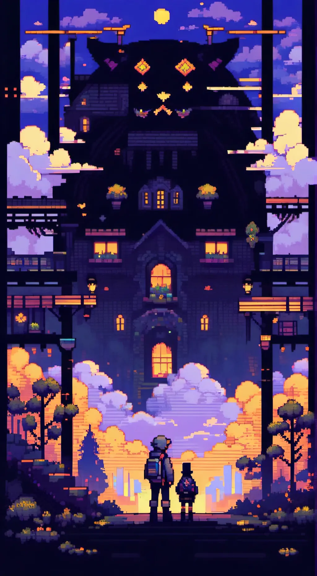 ai character: грустно background