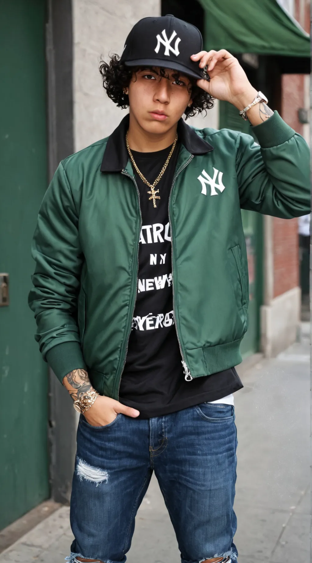 ai character: NICKEL MC background