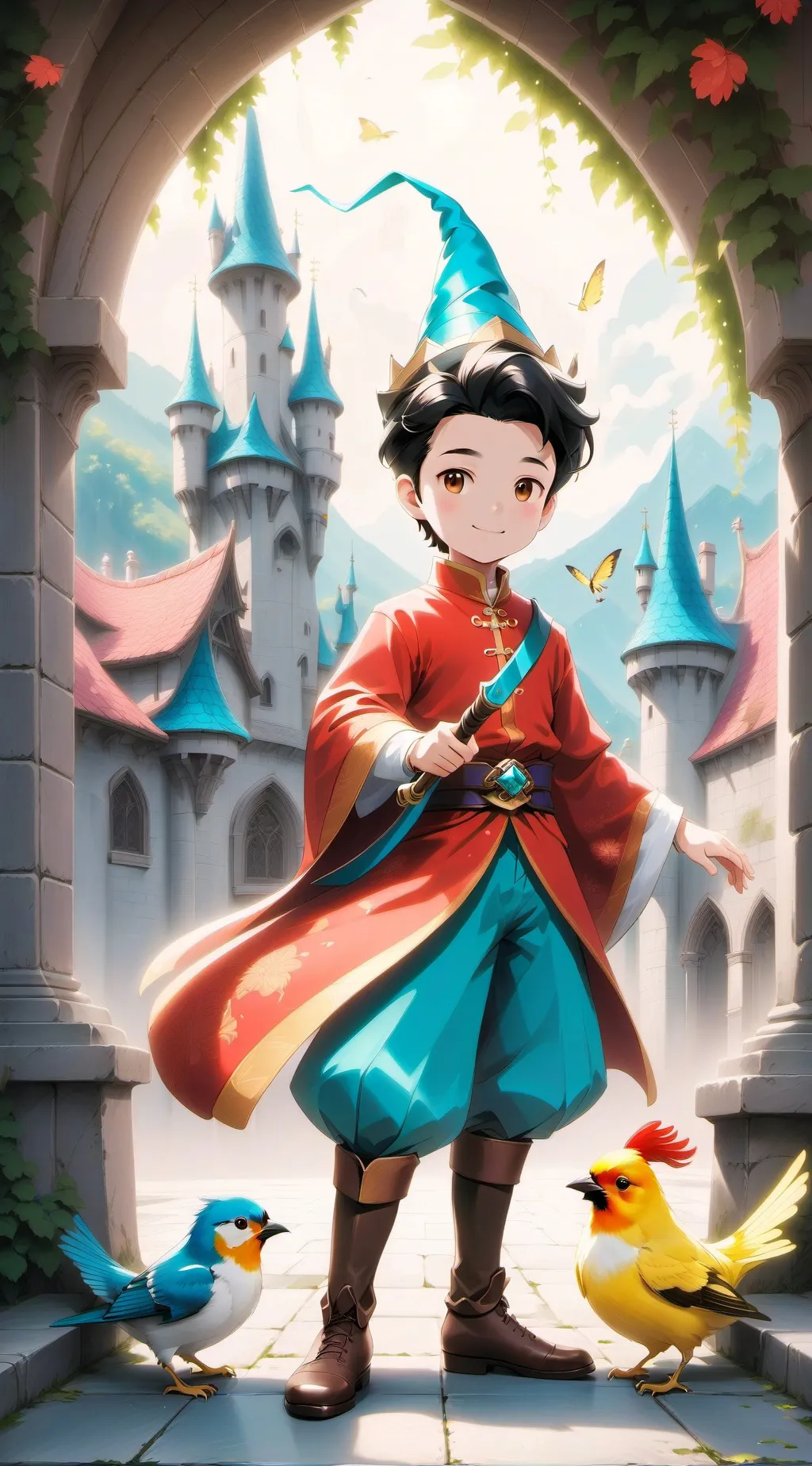ai character: nezuko kamado  background