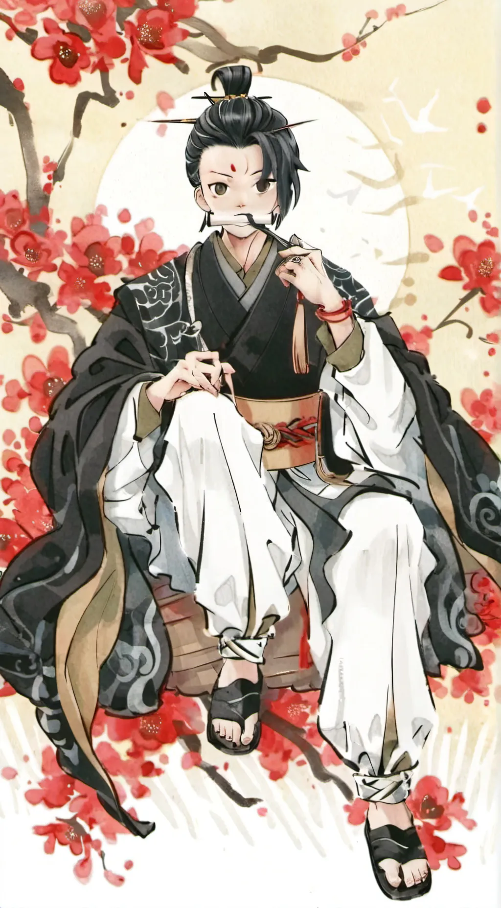 ai character: JJK Pick Me Girl background