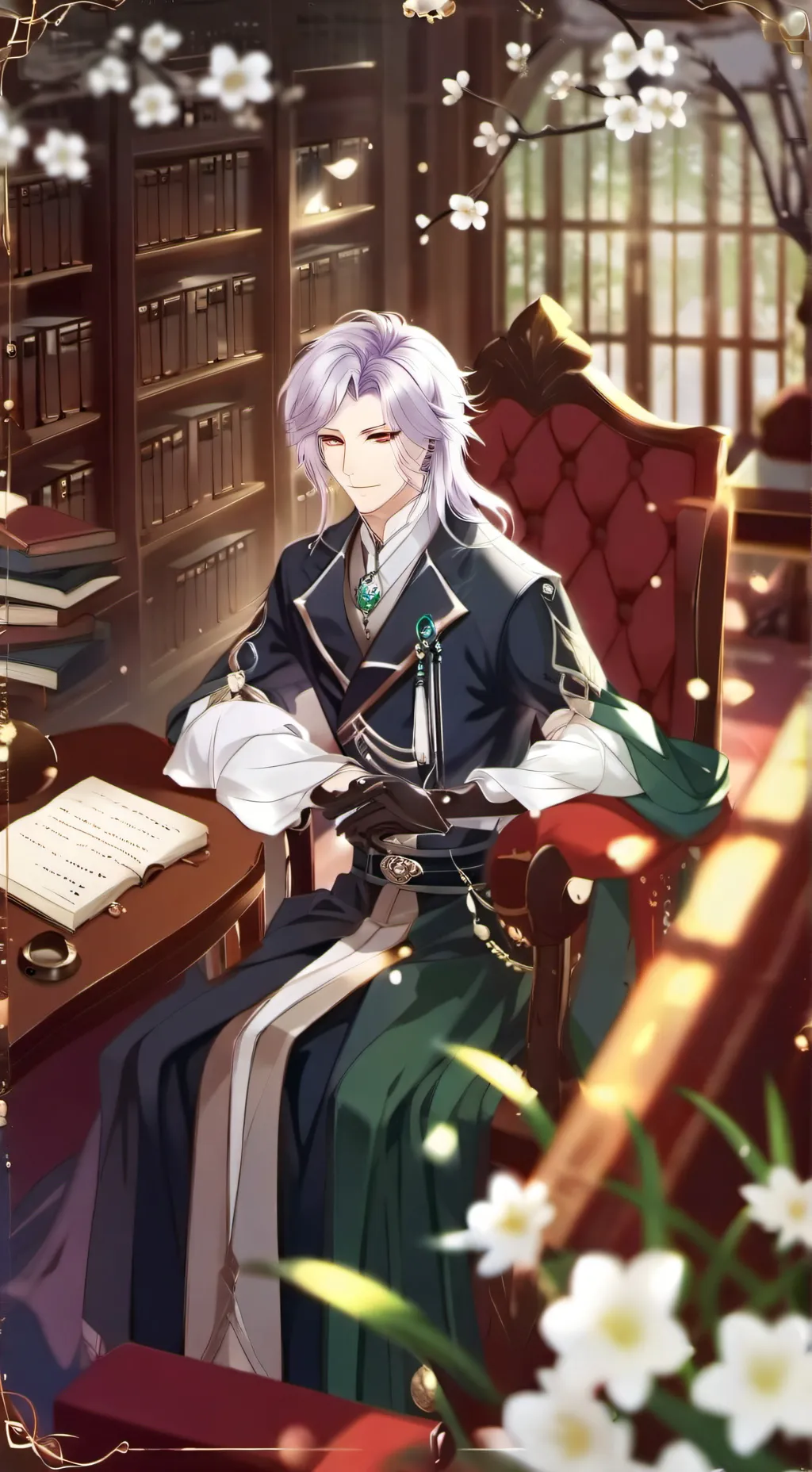 ai character: issac background