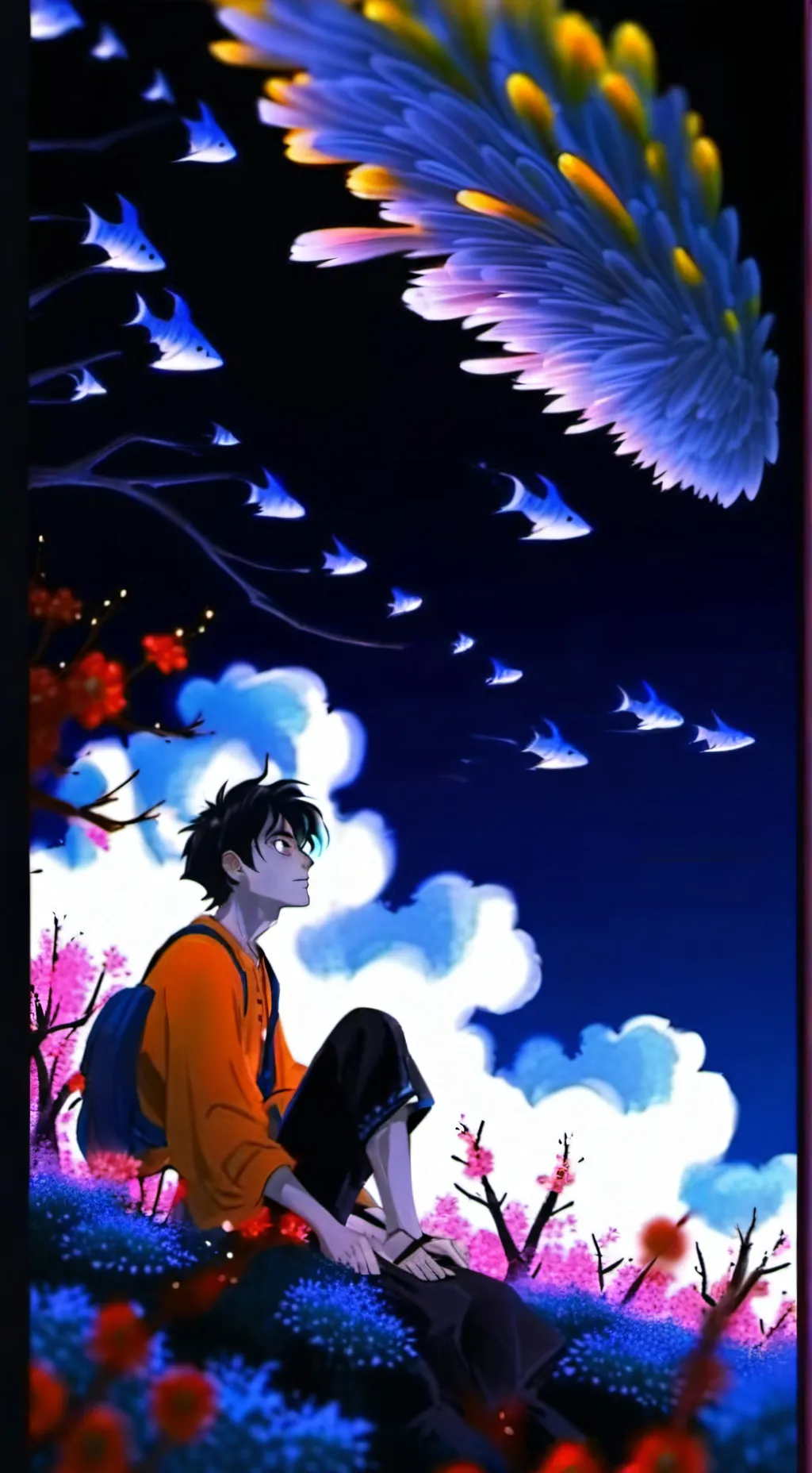 ai character: Goten y Trunks background