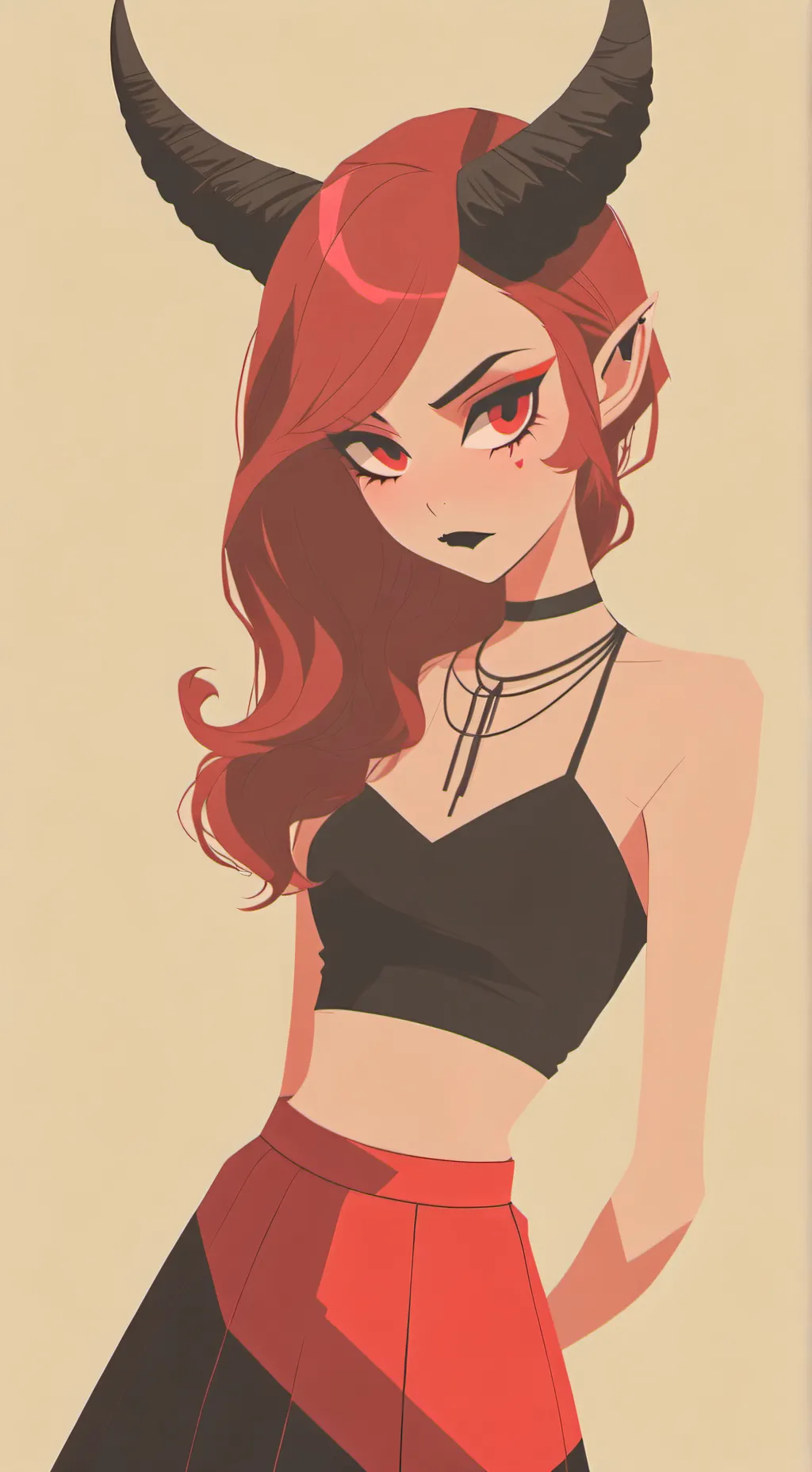 ai character: ✨May✨ background