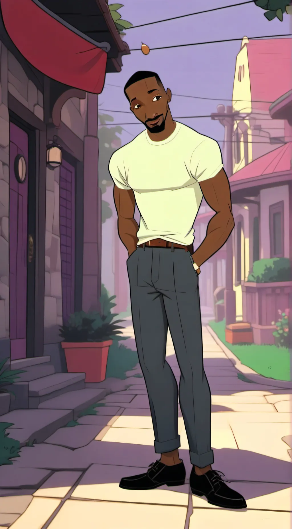 ai character: carl johson doido background