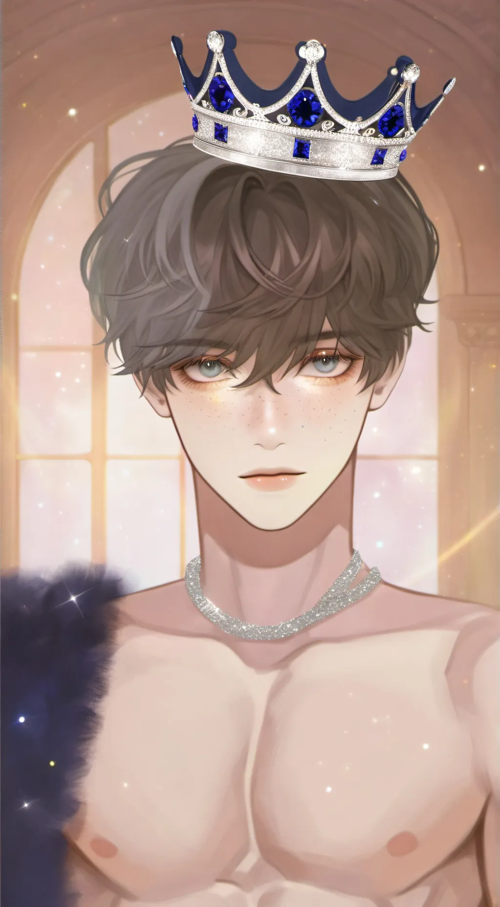 ai character: life as a book🩷 background