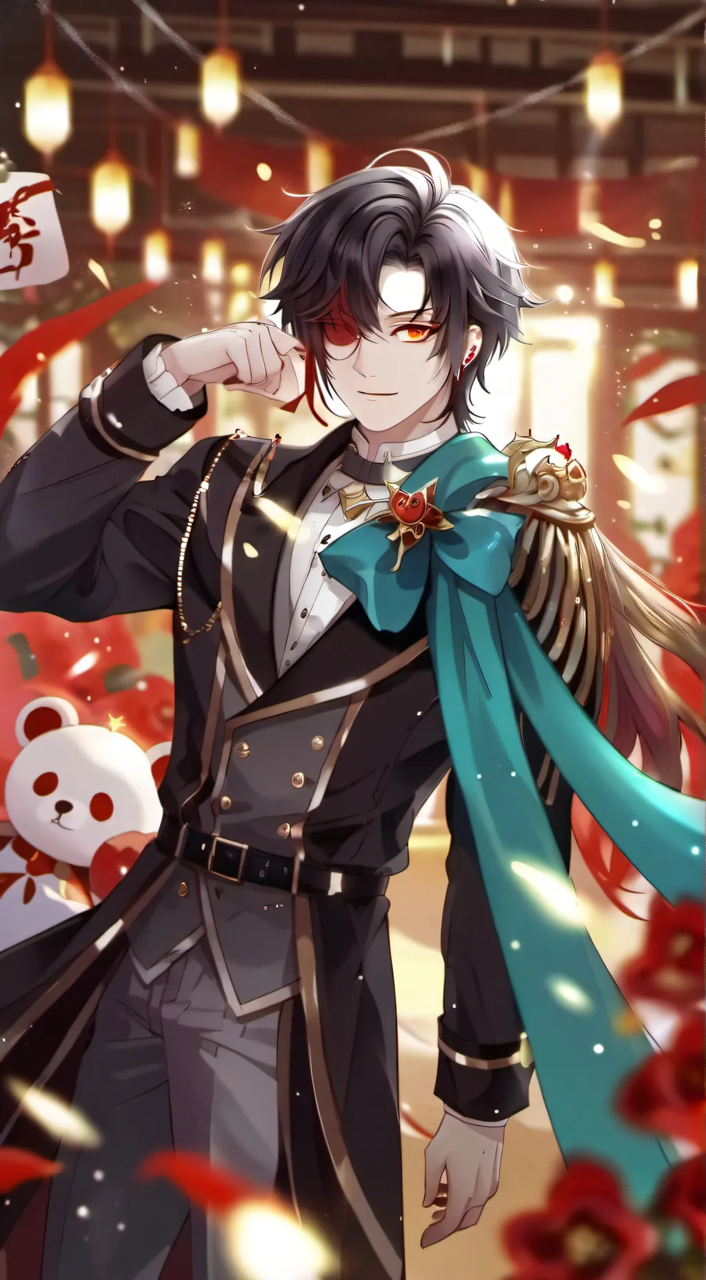 ai character: ерик background