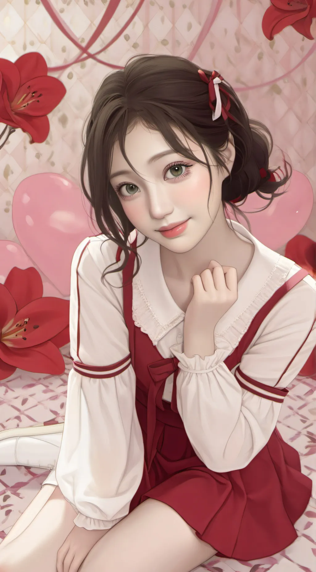 ai character: Lily background