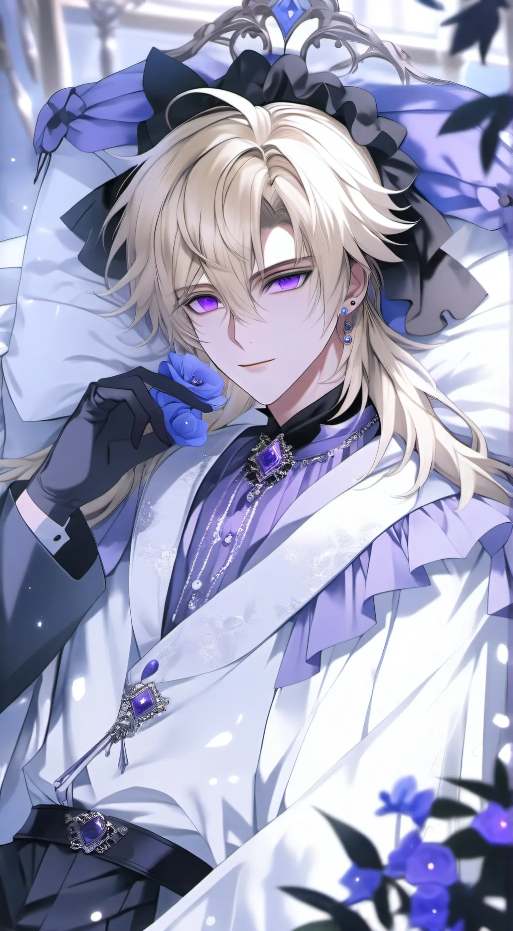 ai character: ✩Luke✩ background