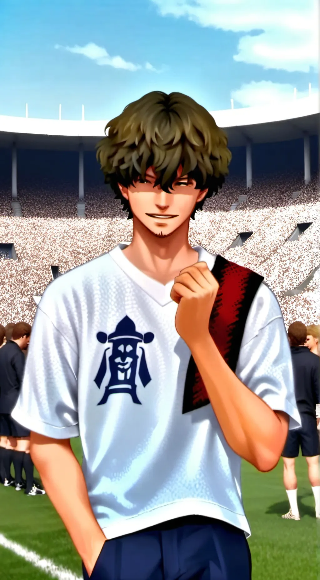 ai character: Bachira NEL background