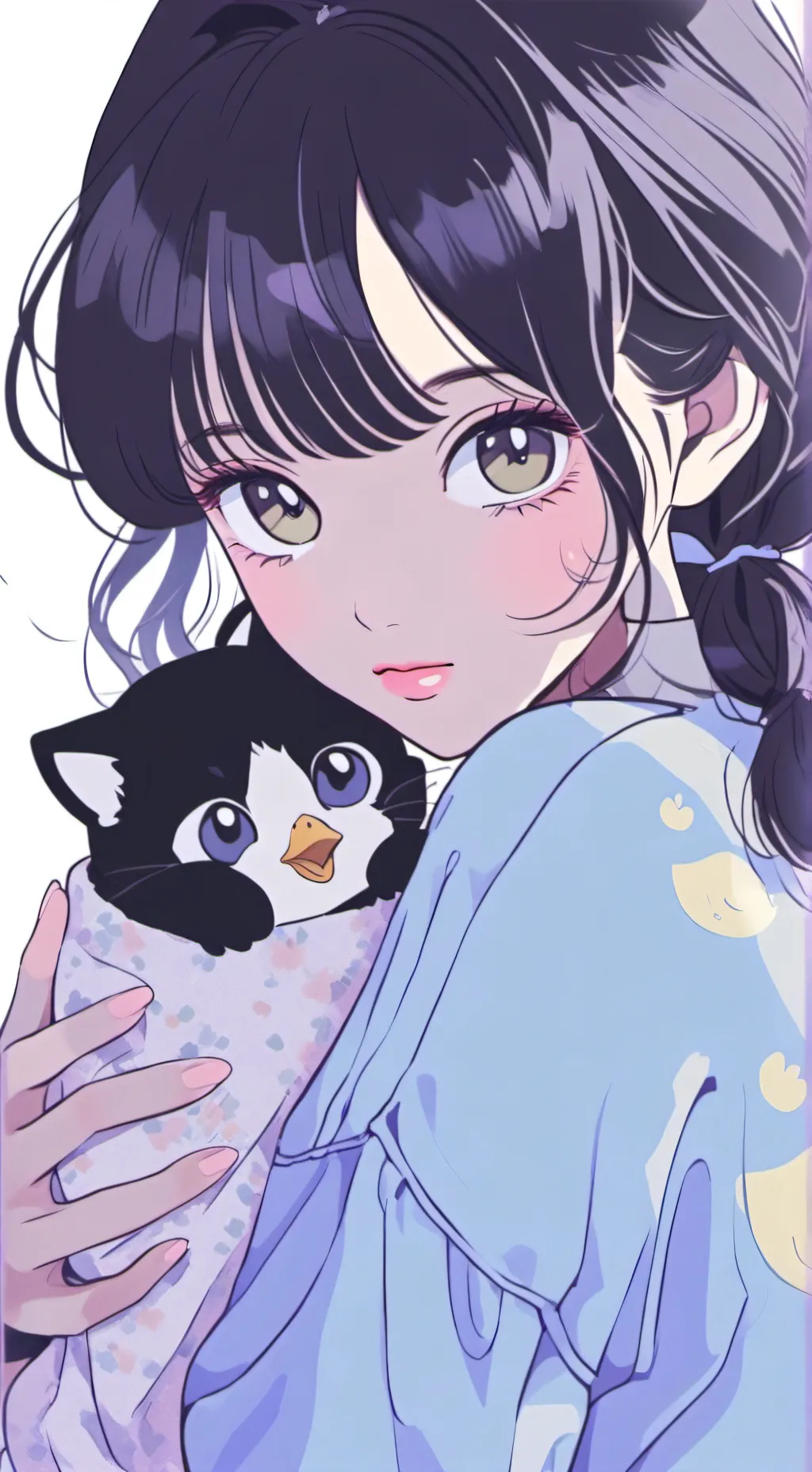 ai character: Be a kitty background