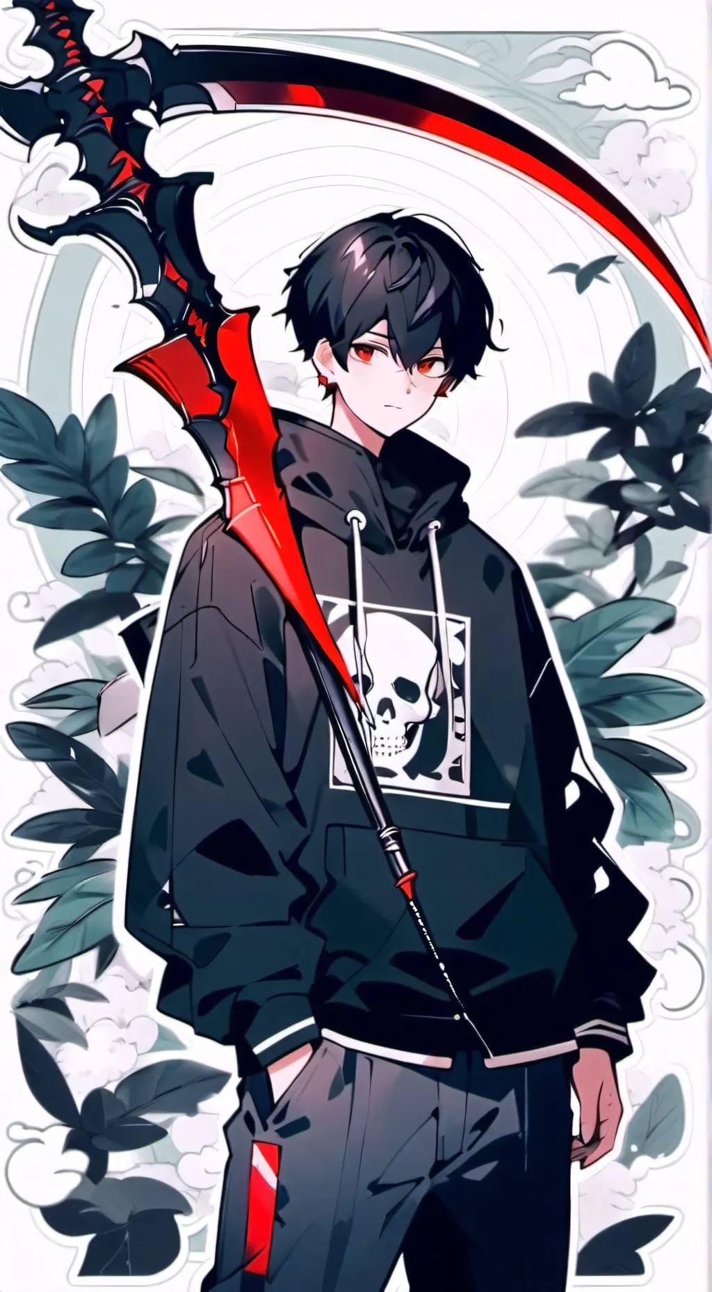 ai character: Max background