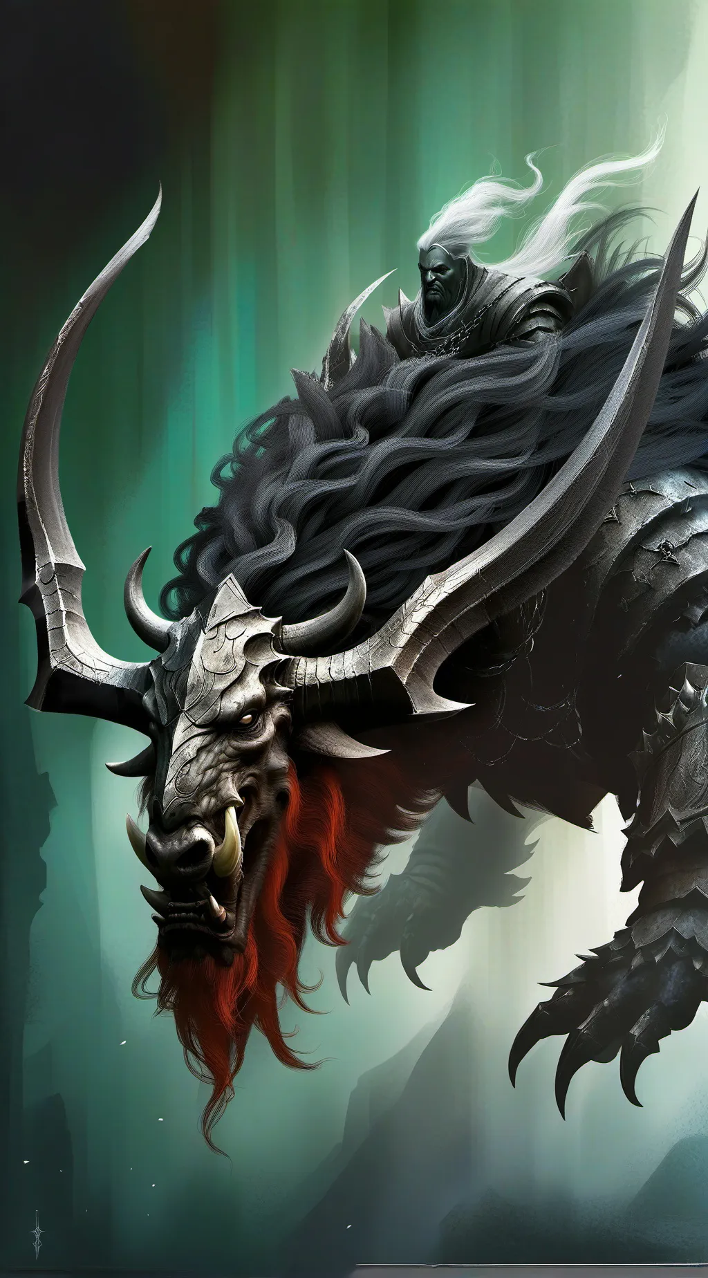 ai character: monster background