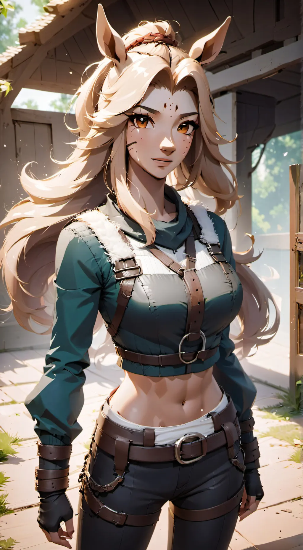 ai character: Rena background