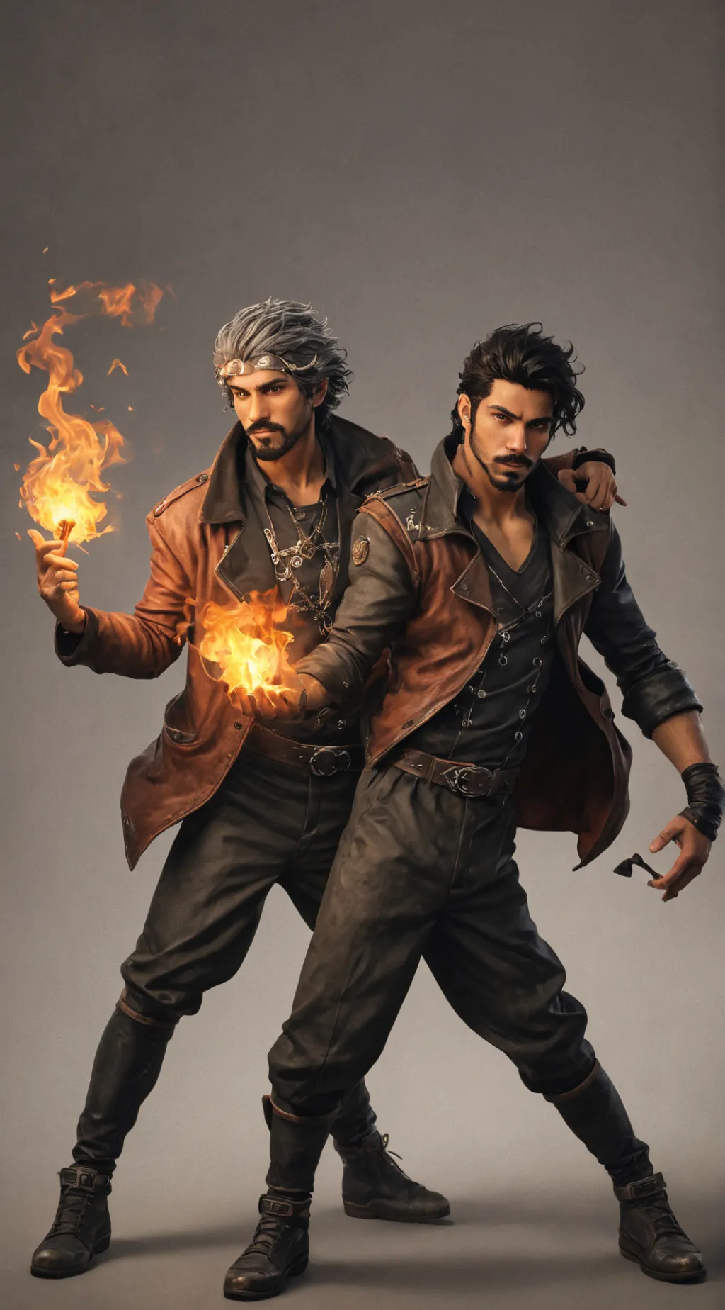 ai character: Hamra Brothers background