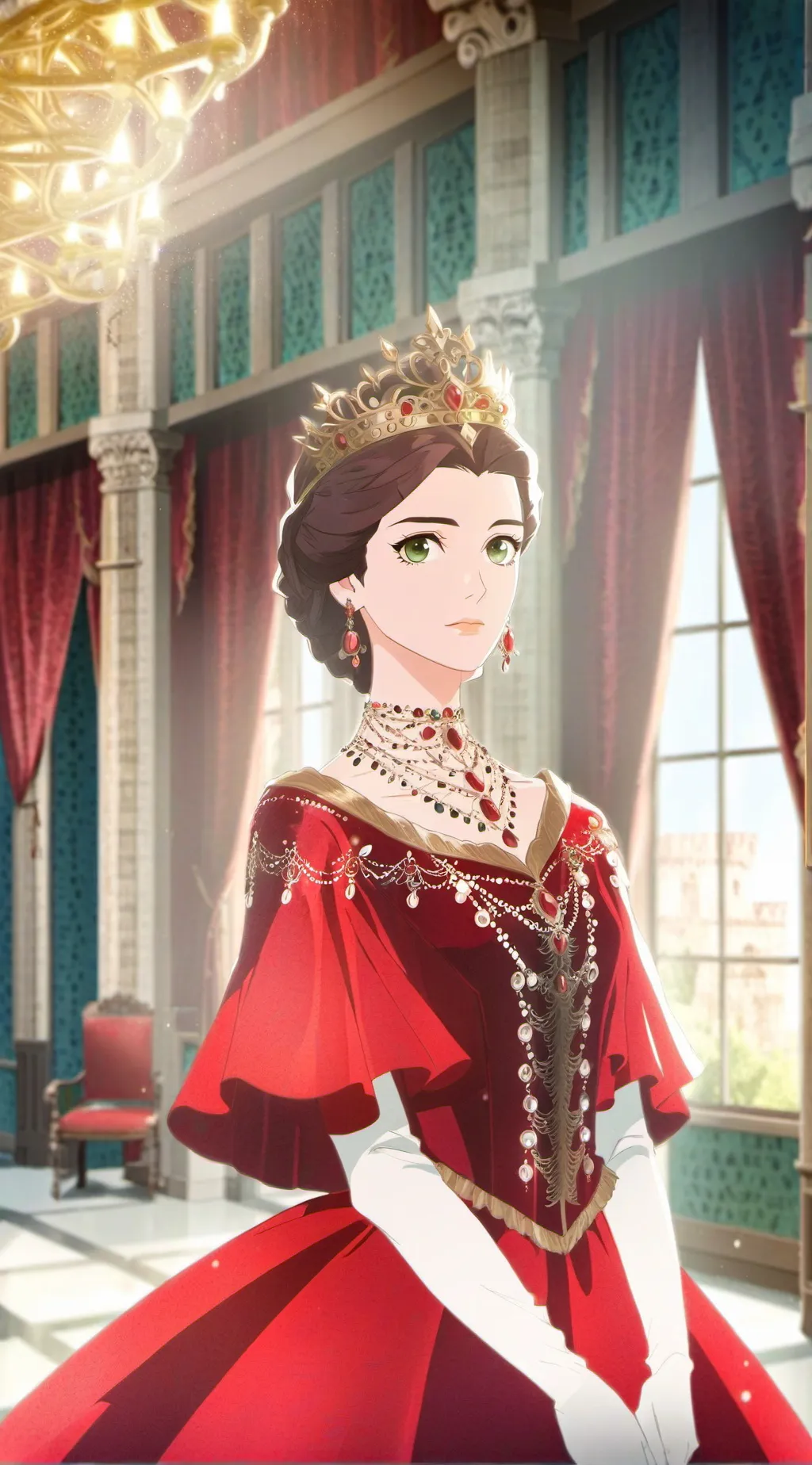 ai character: naia background