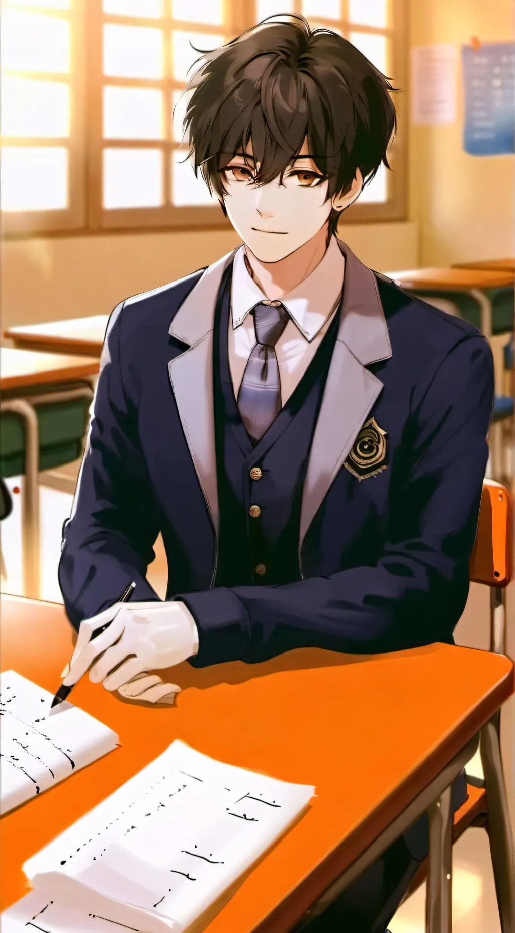 ai character: James  background