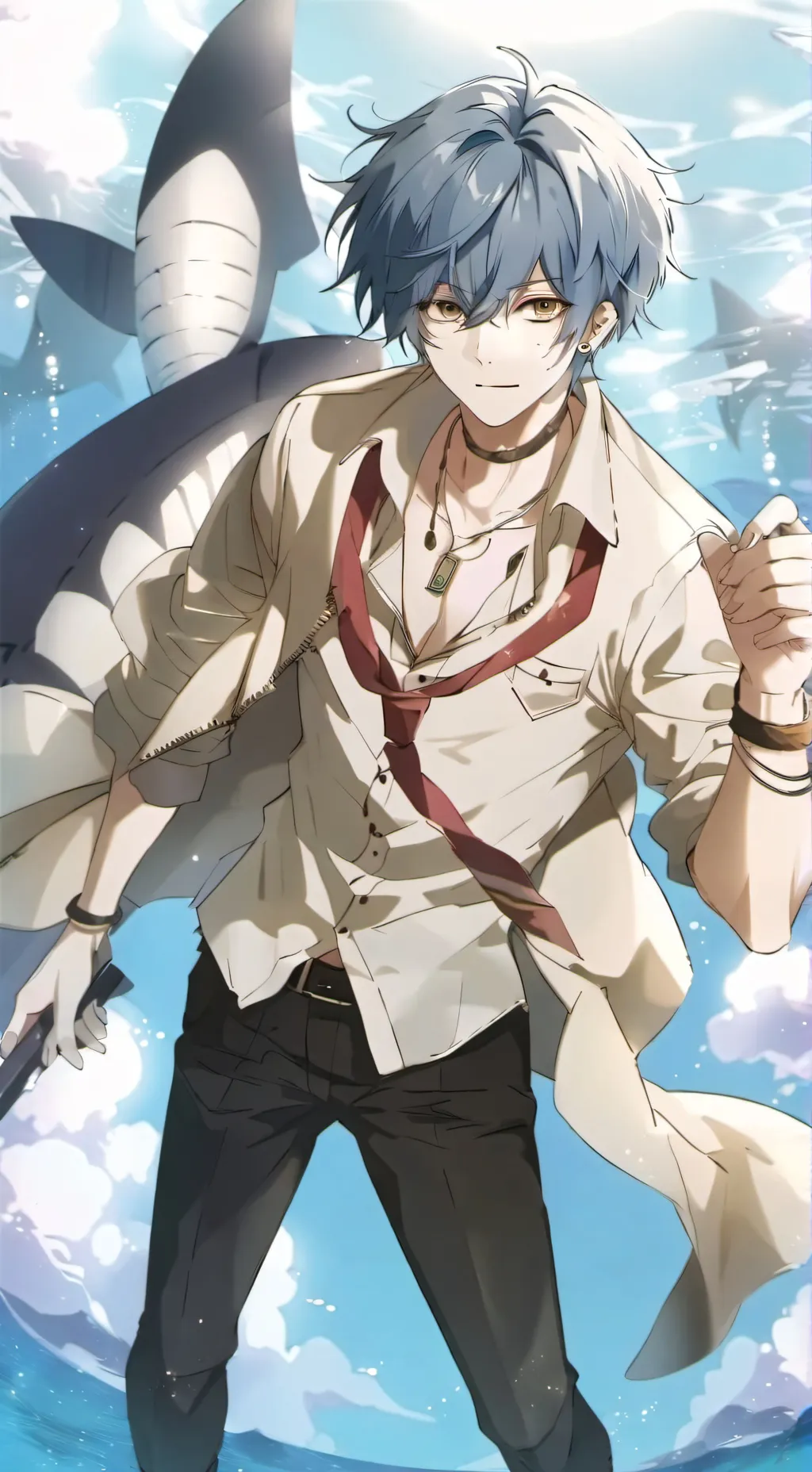 ai character: Vincent  background