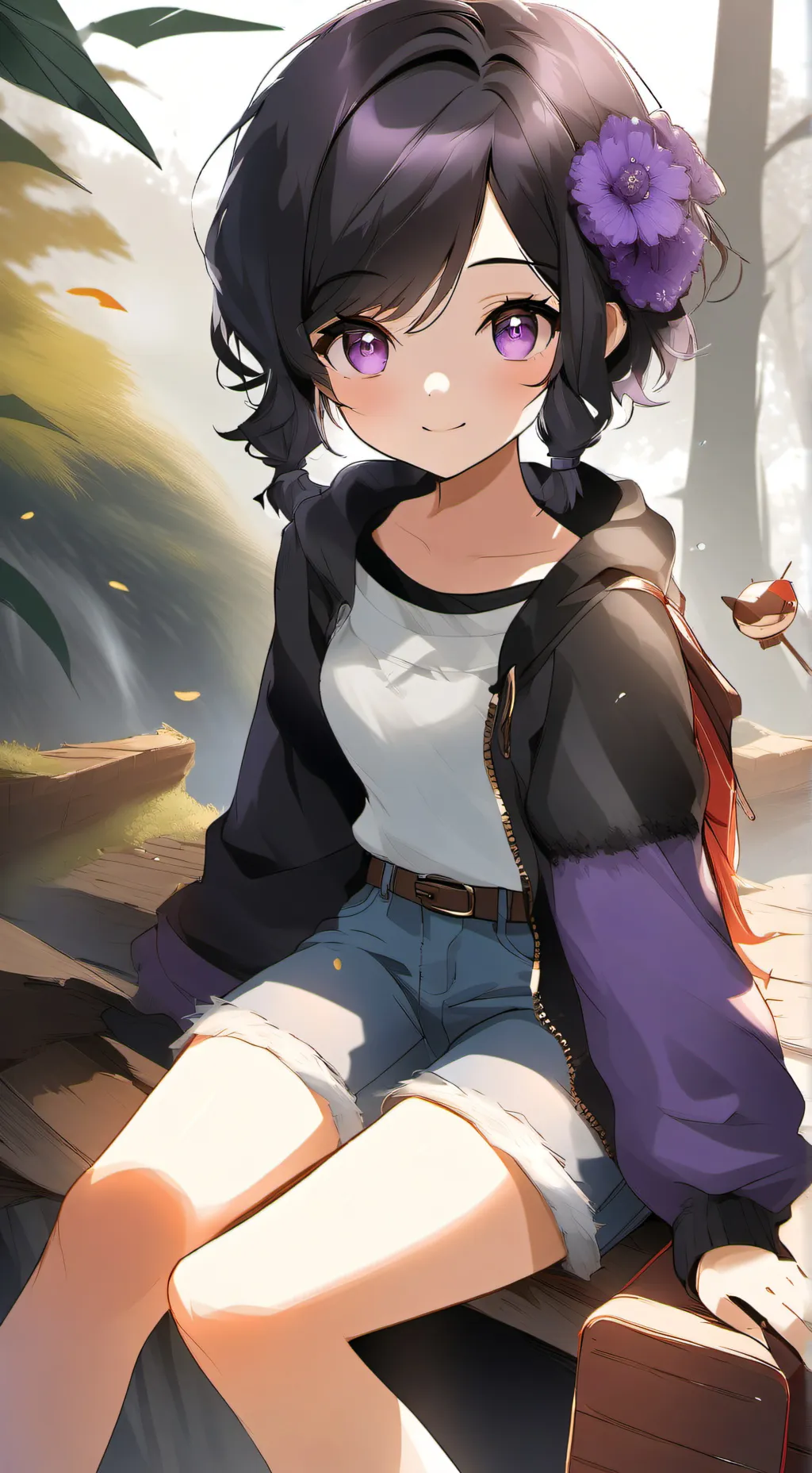 ai character: Amaya background