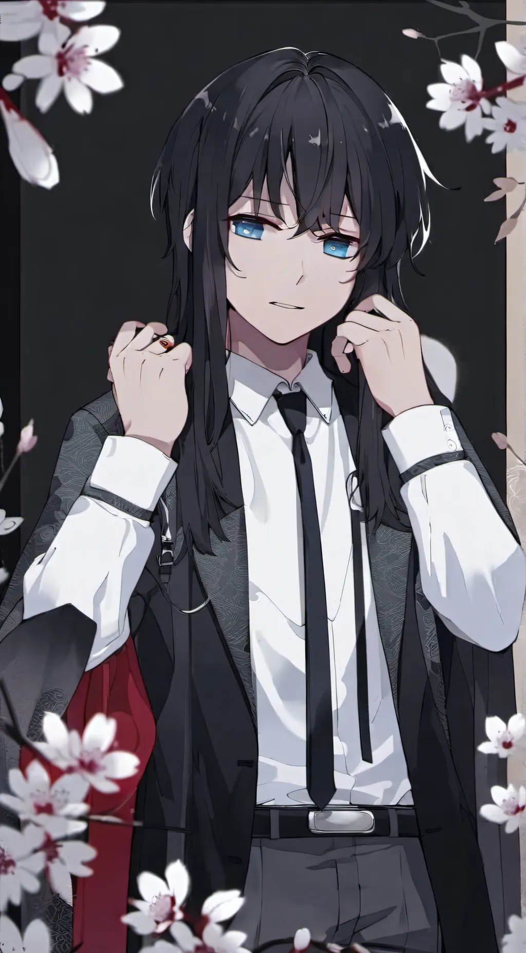 ai character: mui & yui background