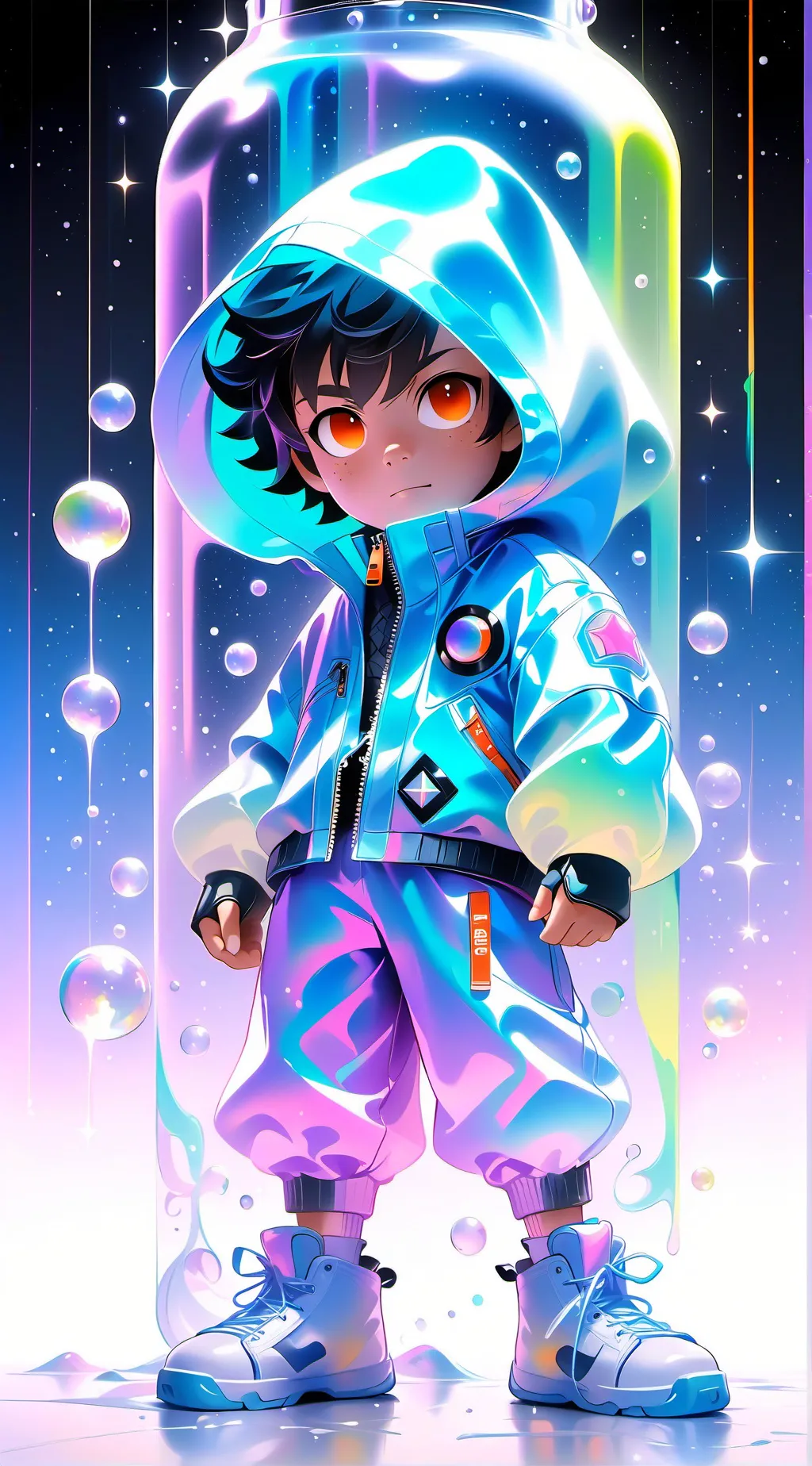 ai character: Astro Dw background