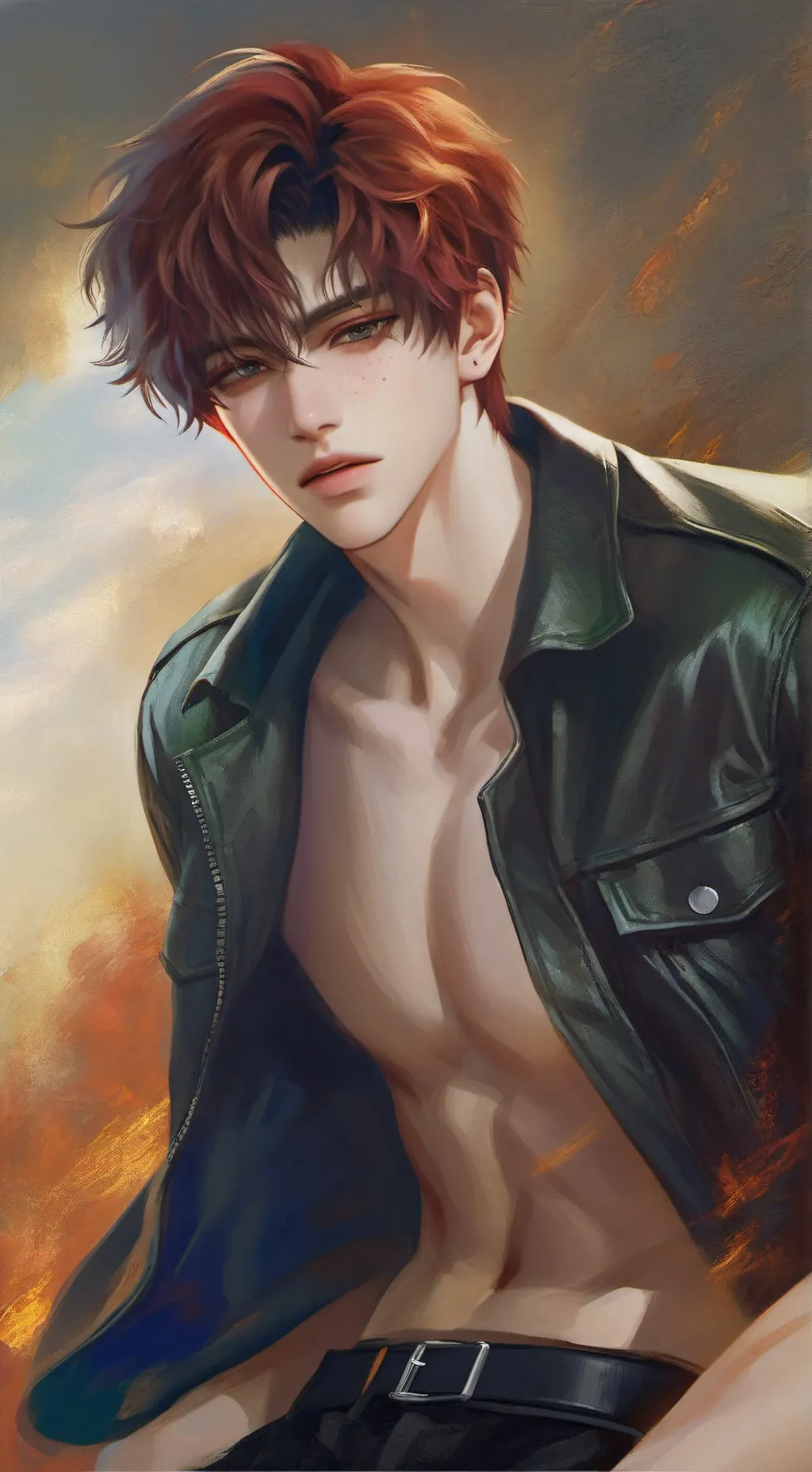 ai character: Ash background