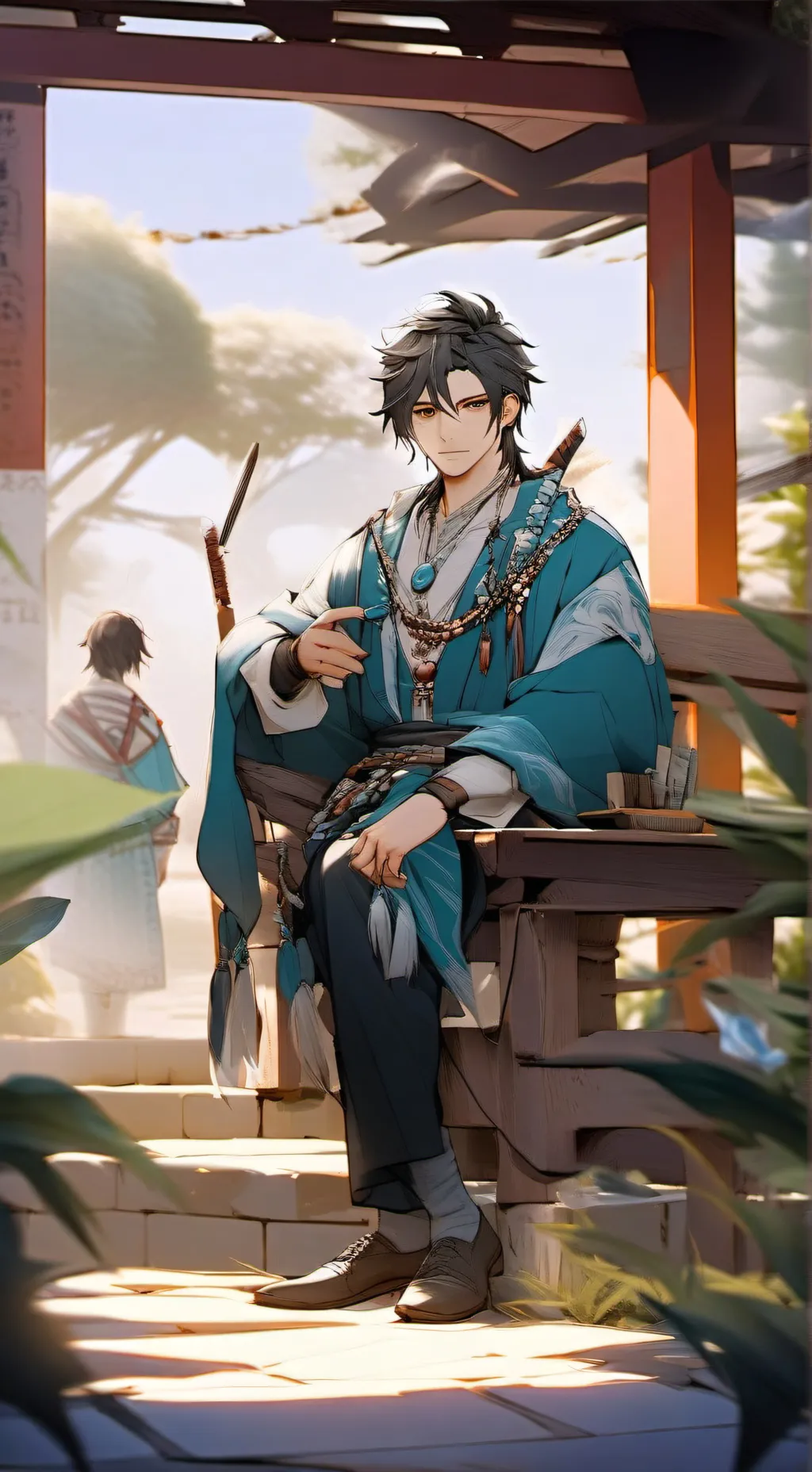 ai character: la nueva de bha background